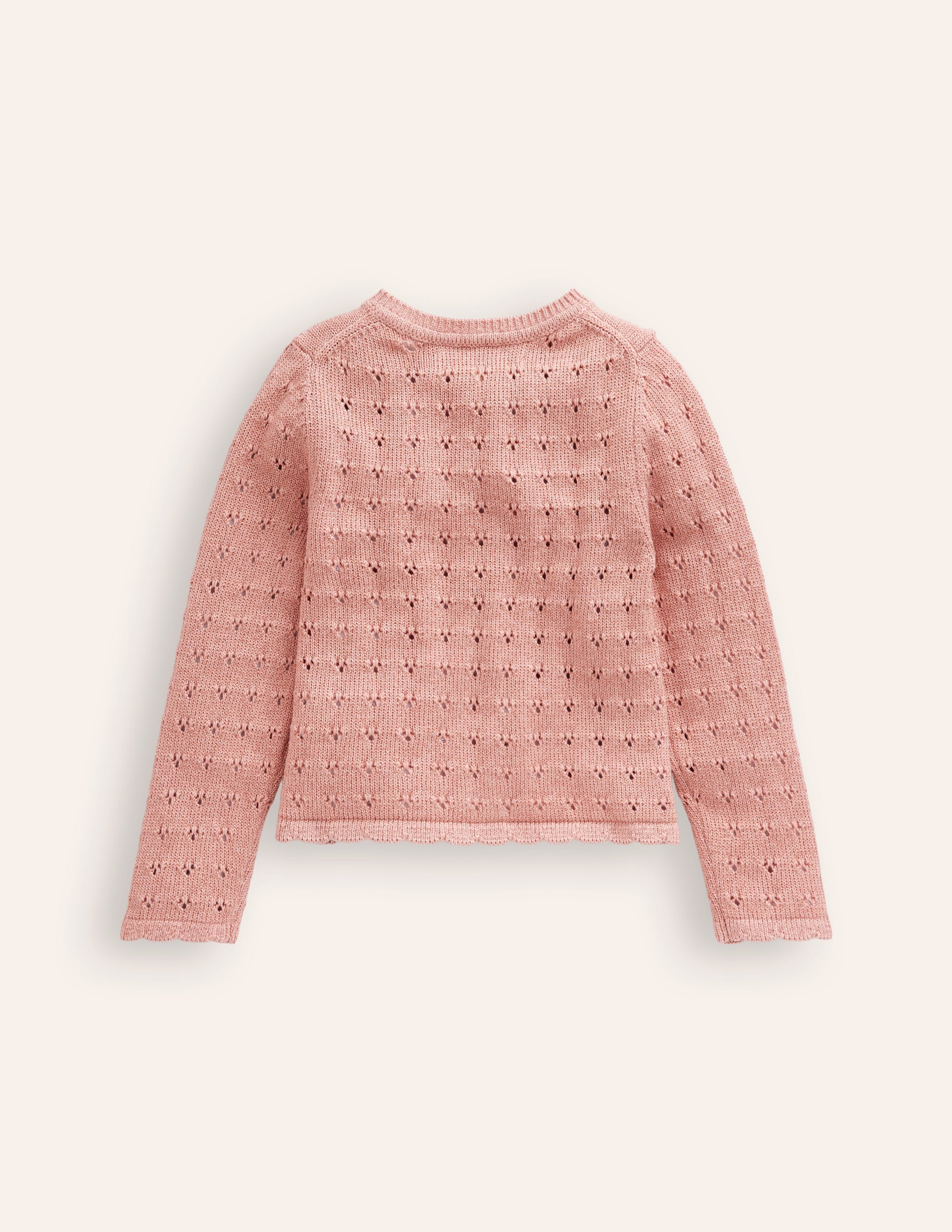 Sparkle Occasion Cardigan-Vintage Pink - Image 2