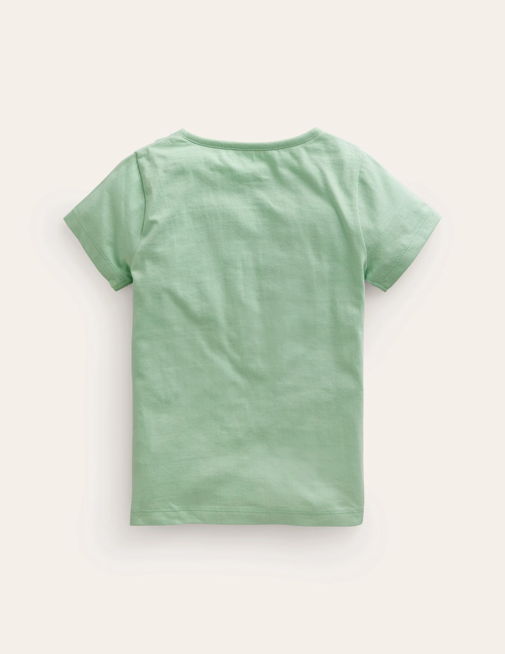 Superstitch Logo T-Shirt-Pistachio Green Animals - Image 2