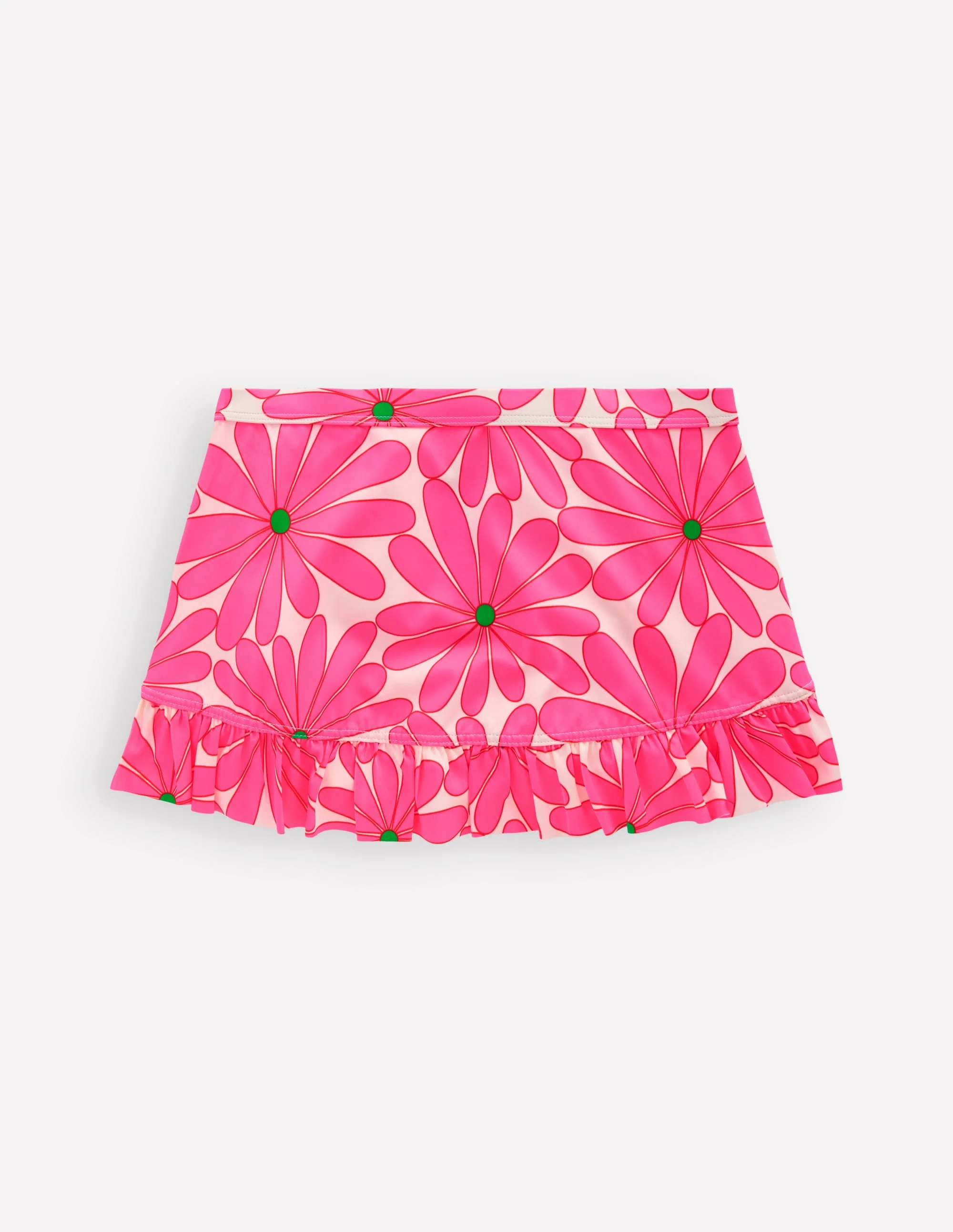 Swim Skirt-Festival Pink Daisy - Image 2