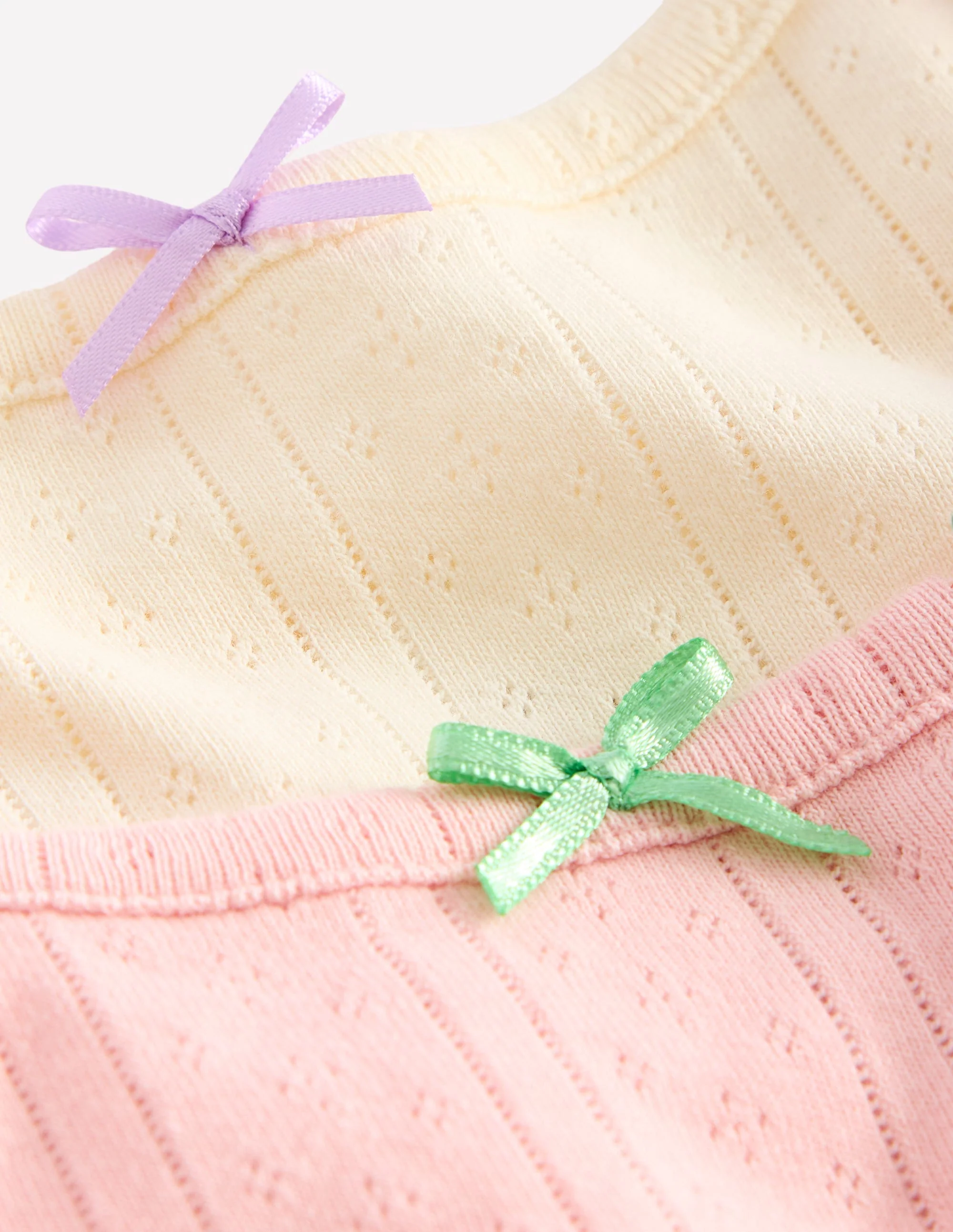 Tank Top 2 Pack-Pointelle Stripe - Image 3