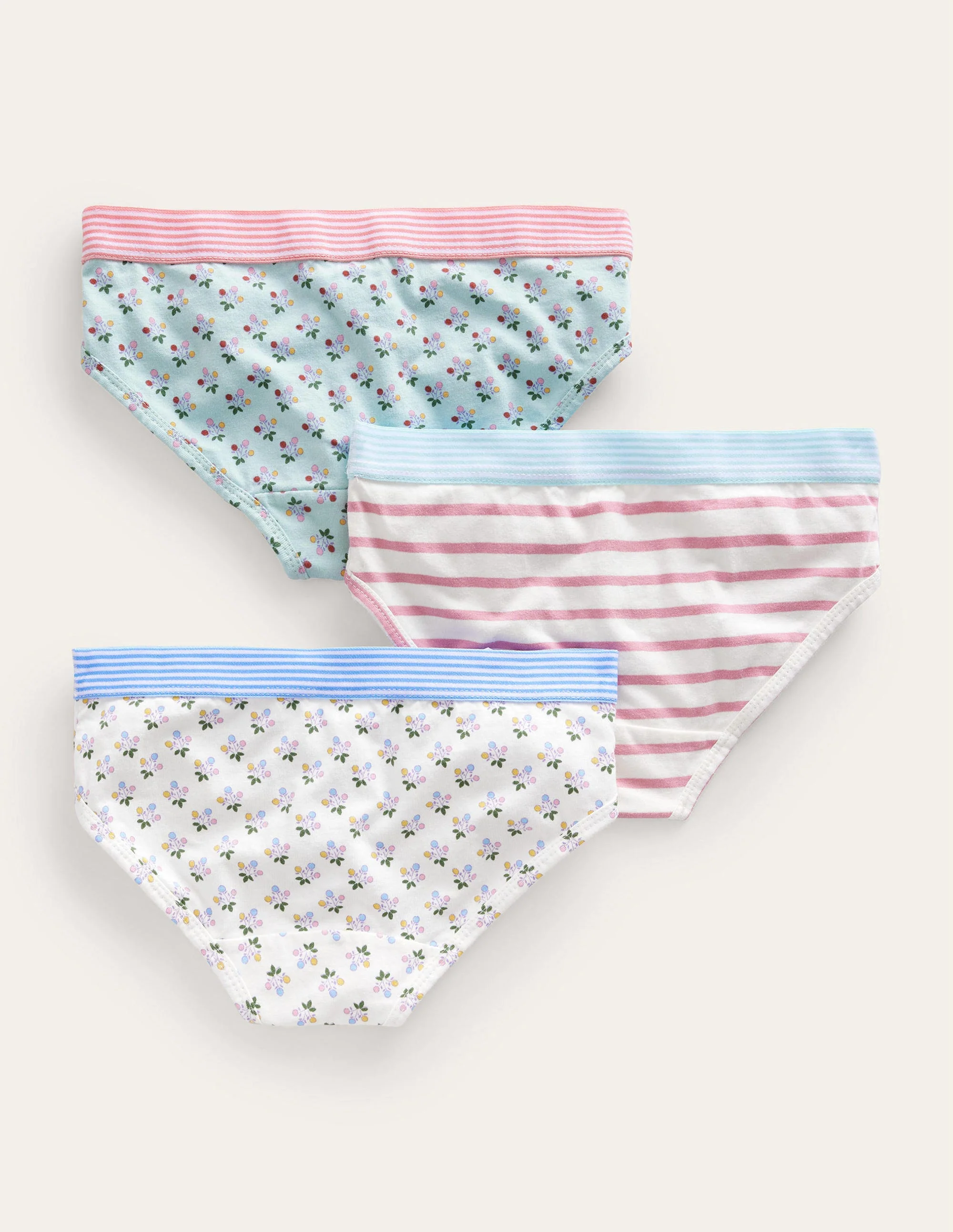 Underwear 3 Pack-Ivory Posy - Image 2