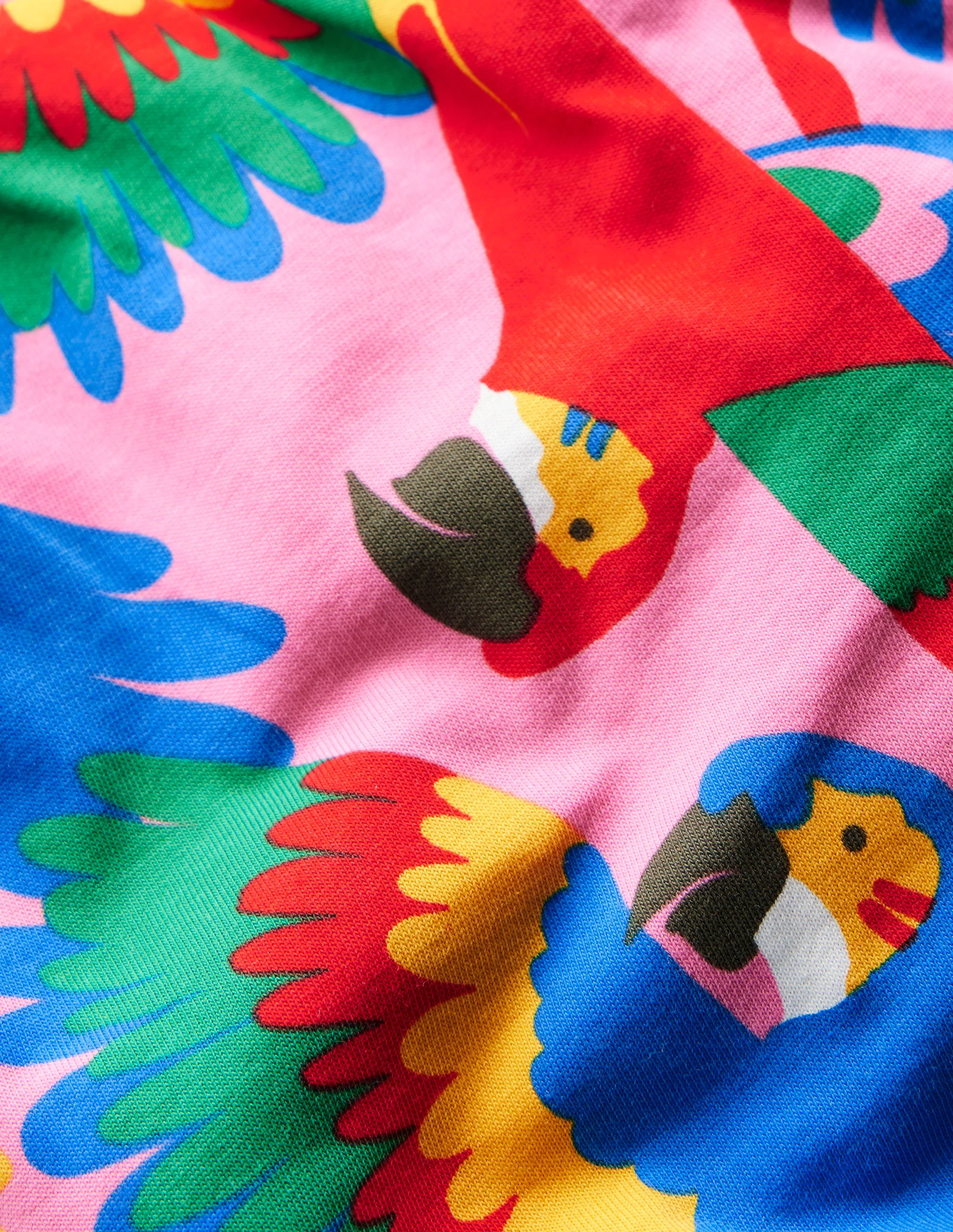 Vacation Pants-Multi Rainbow Parrot - Image 3