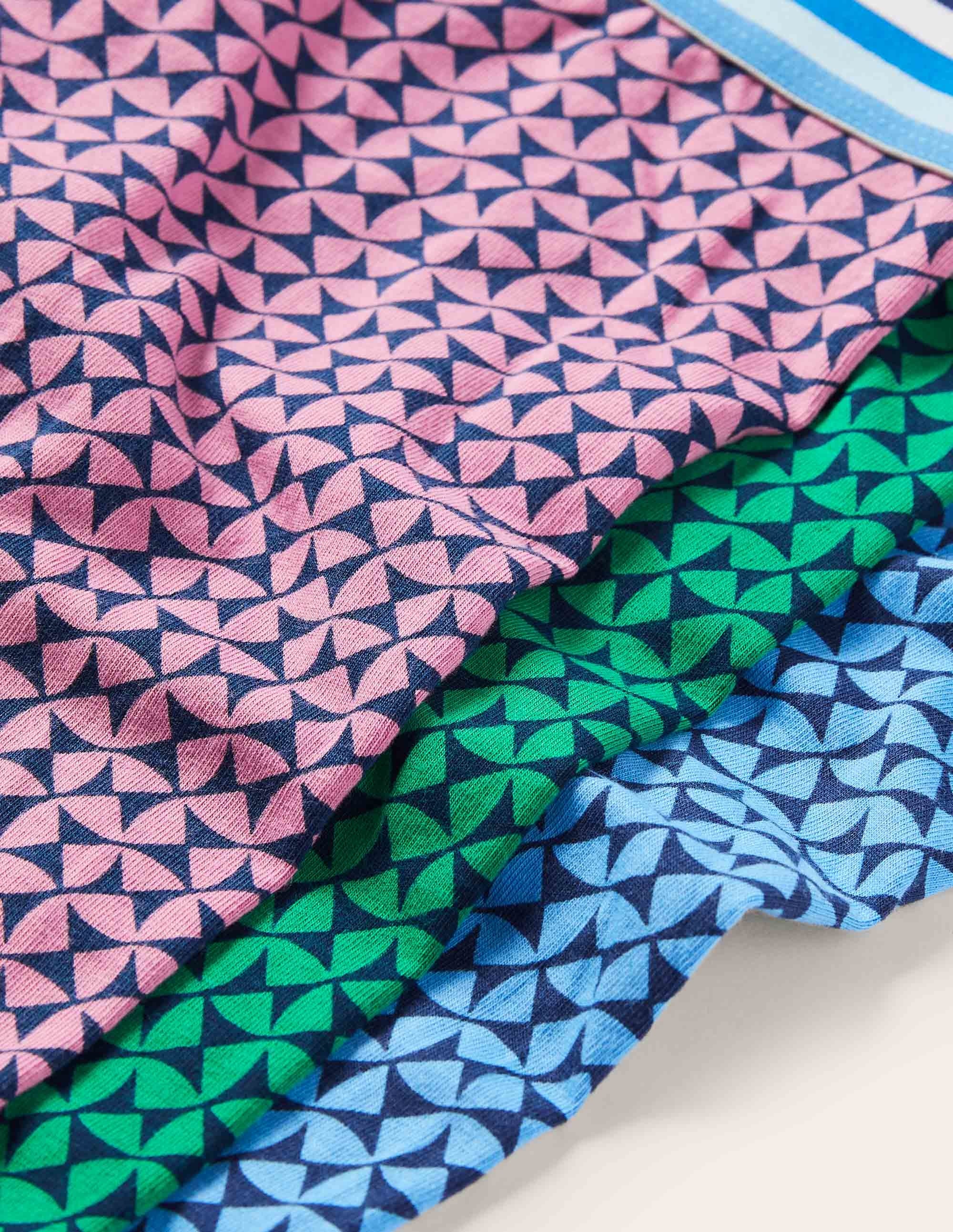 3 Pack Jersey Boxers-Geo Mixed Pack - Image 2