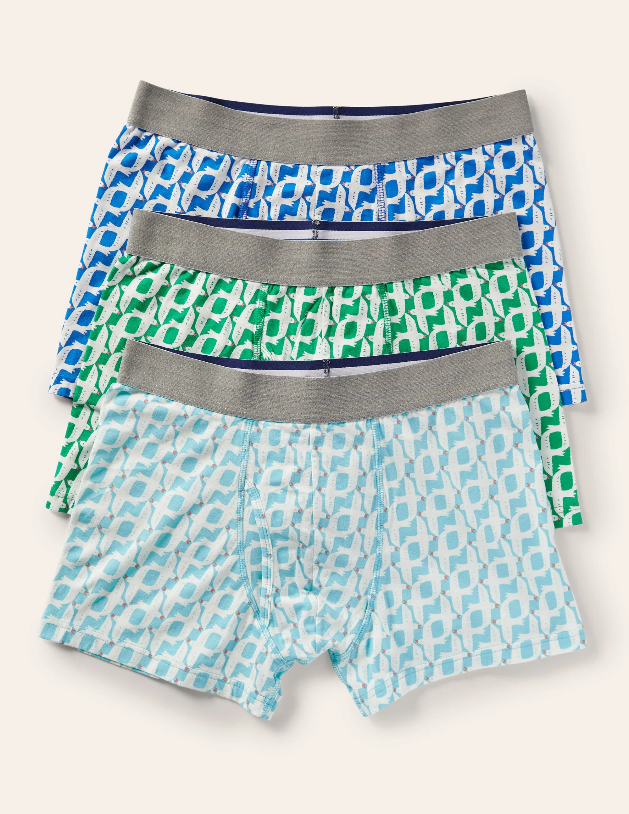 3 Pack Jersey Boxers-Seagulls Pack
