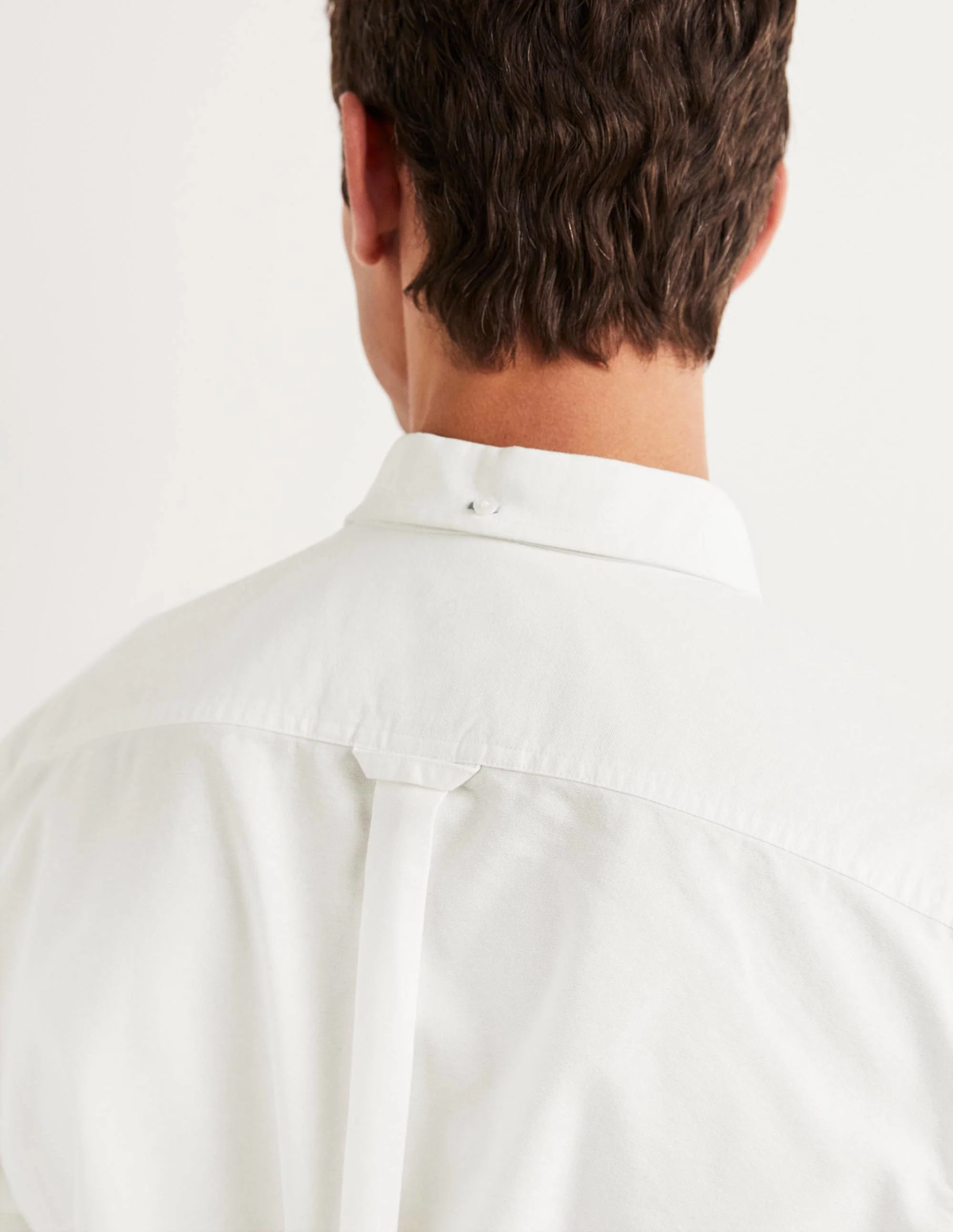 Button Down Oxford Shirt-Oxford White - Image 5