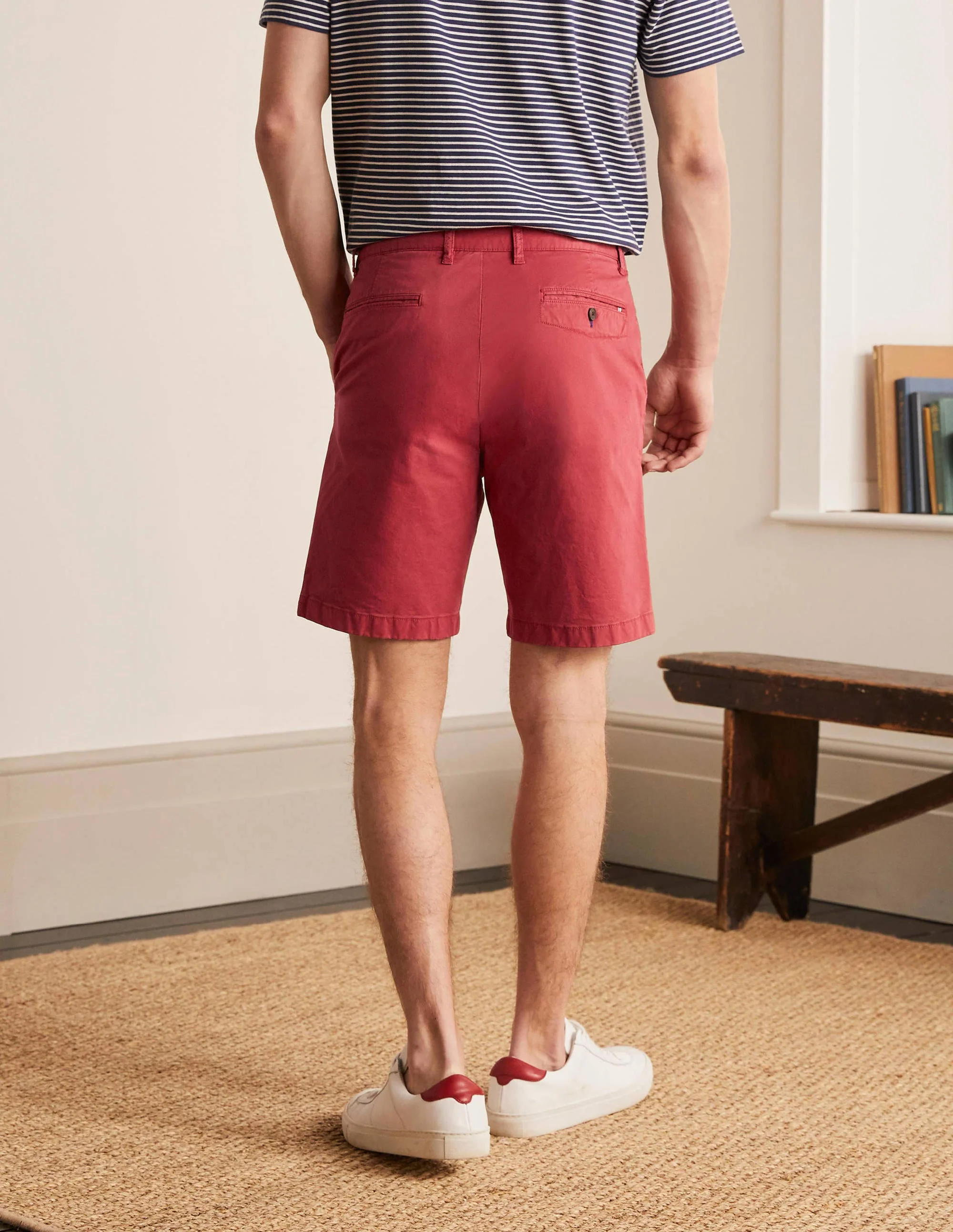 Chino Shorts-Dusky Rose - Image 3