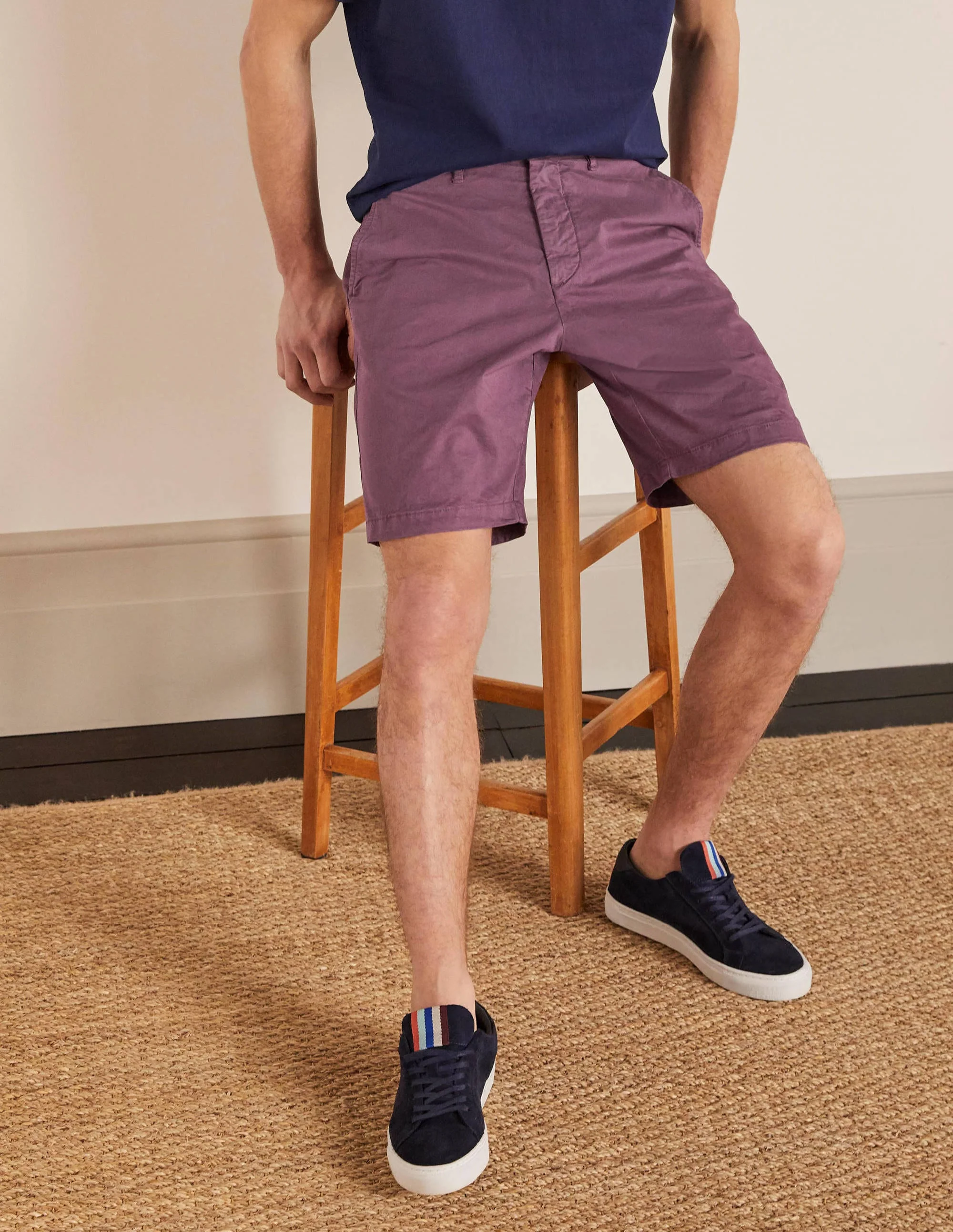 Chino Shorts-Grape Jam - Image 2
