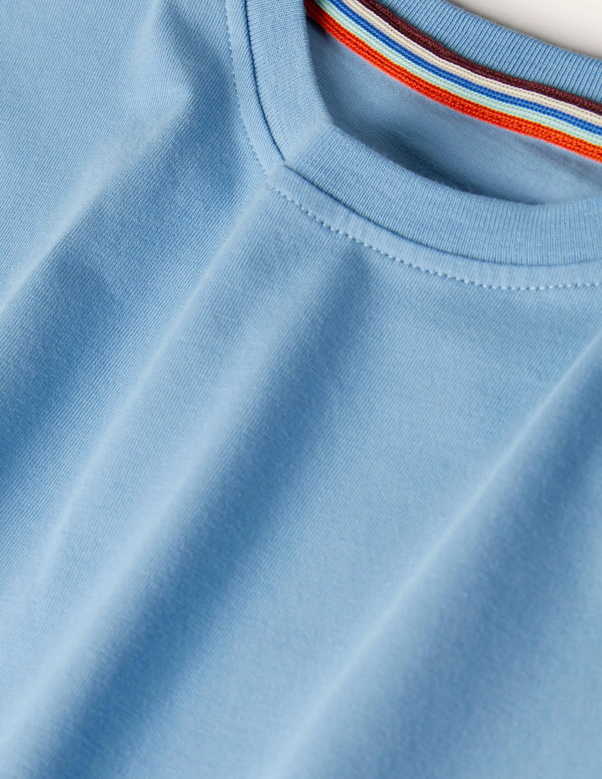 Classic Cotton T-shirt-Lichen Blue - Image 5