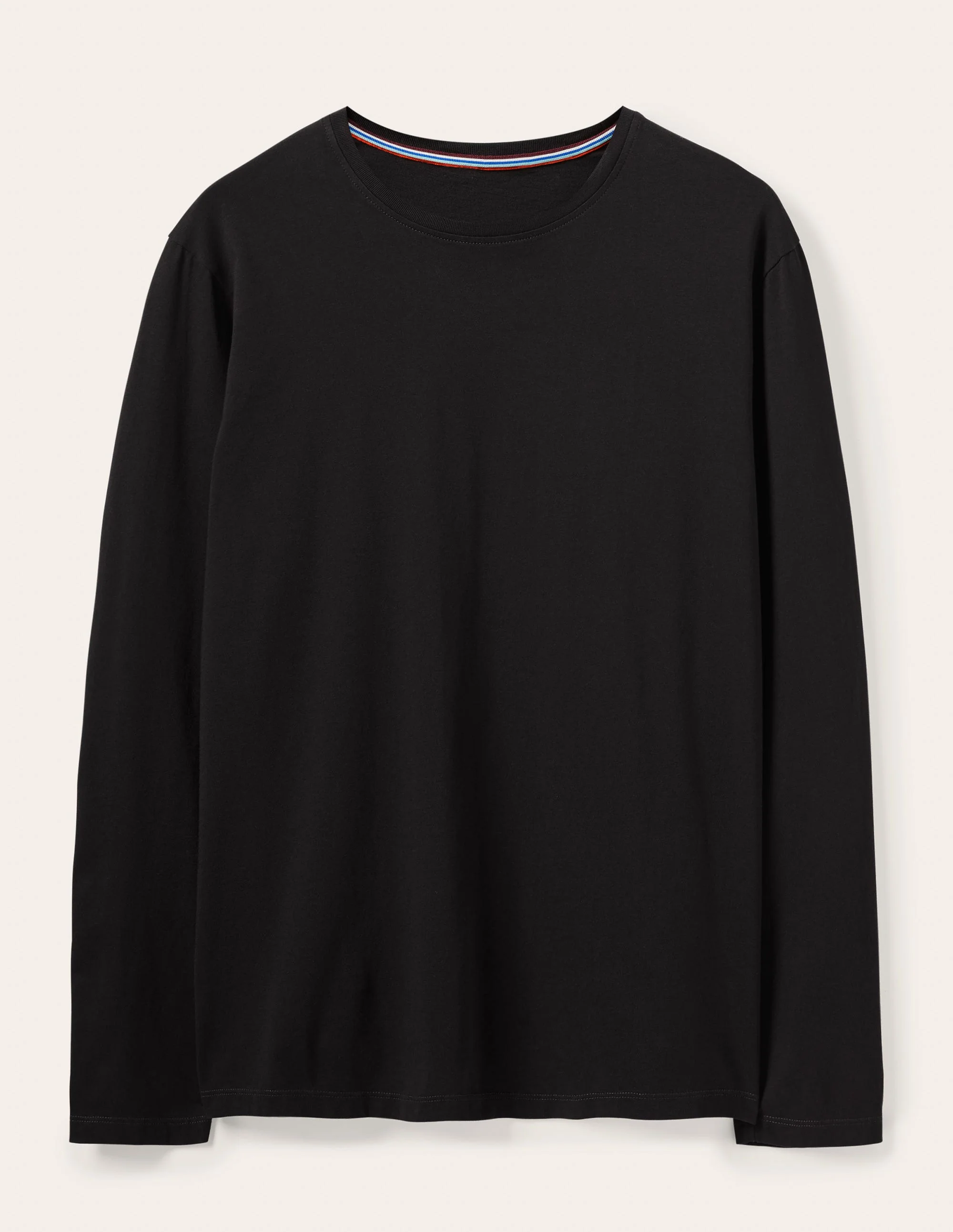 Classic Long-Sleeved T-shirt-Black - Image 8