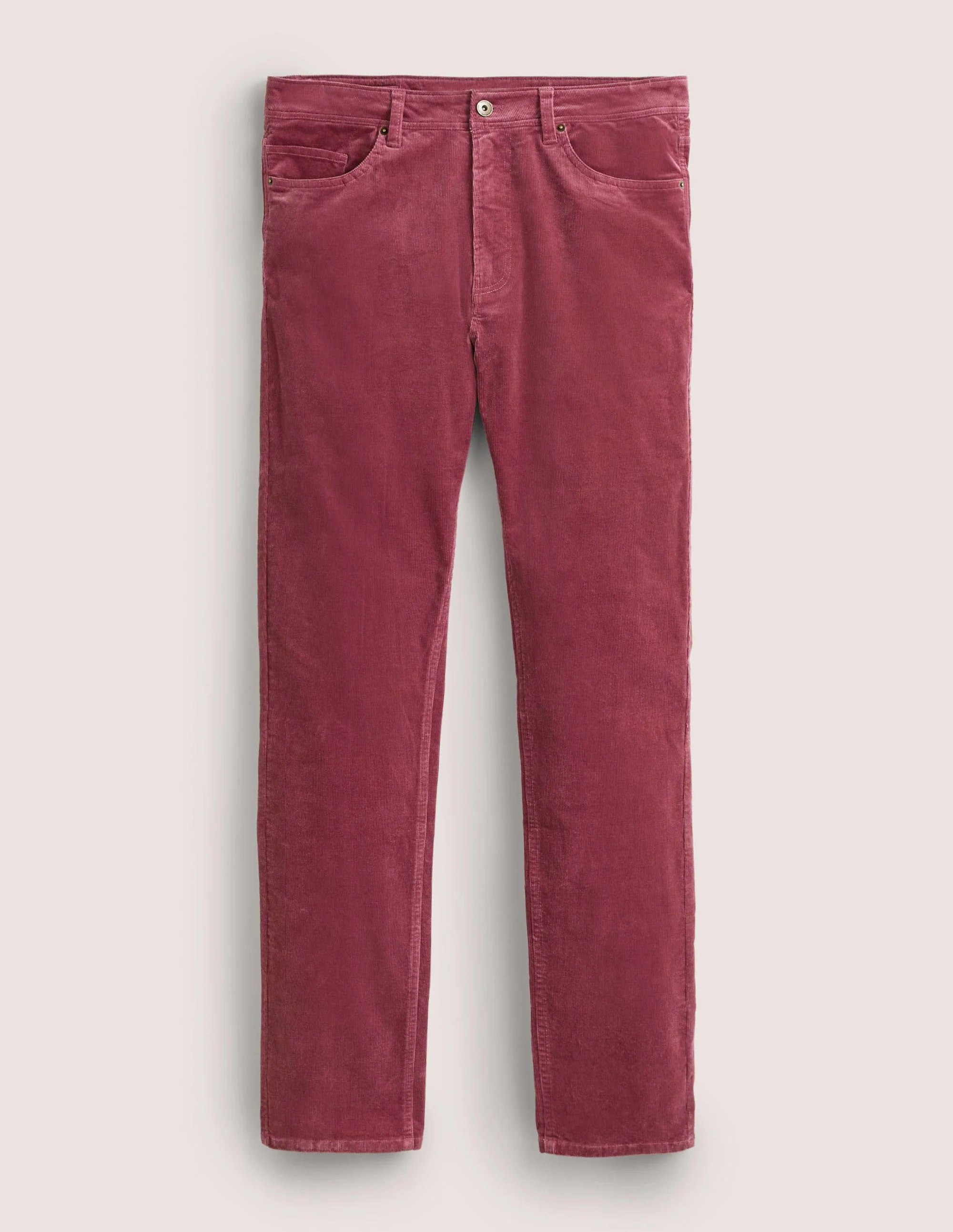 Cord Five Pocket Pants-Berry Smoothie Purple - Image 5