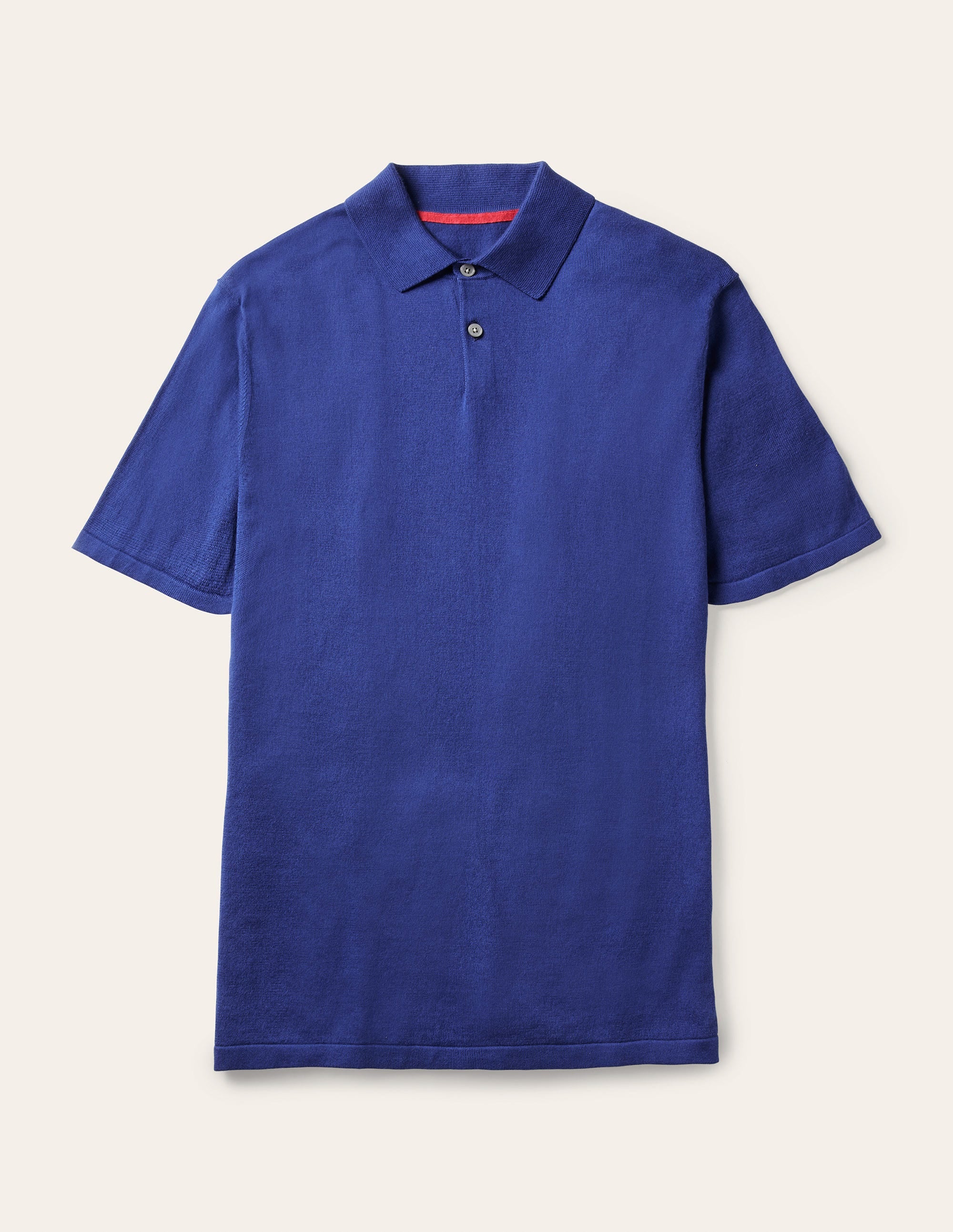Finsbury Knitted Polo-Inky Blue - Image 6
