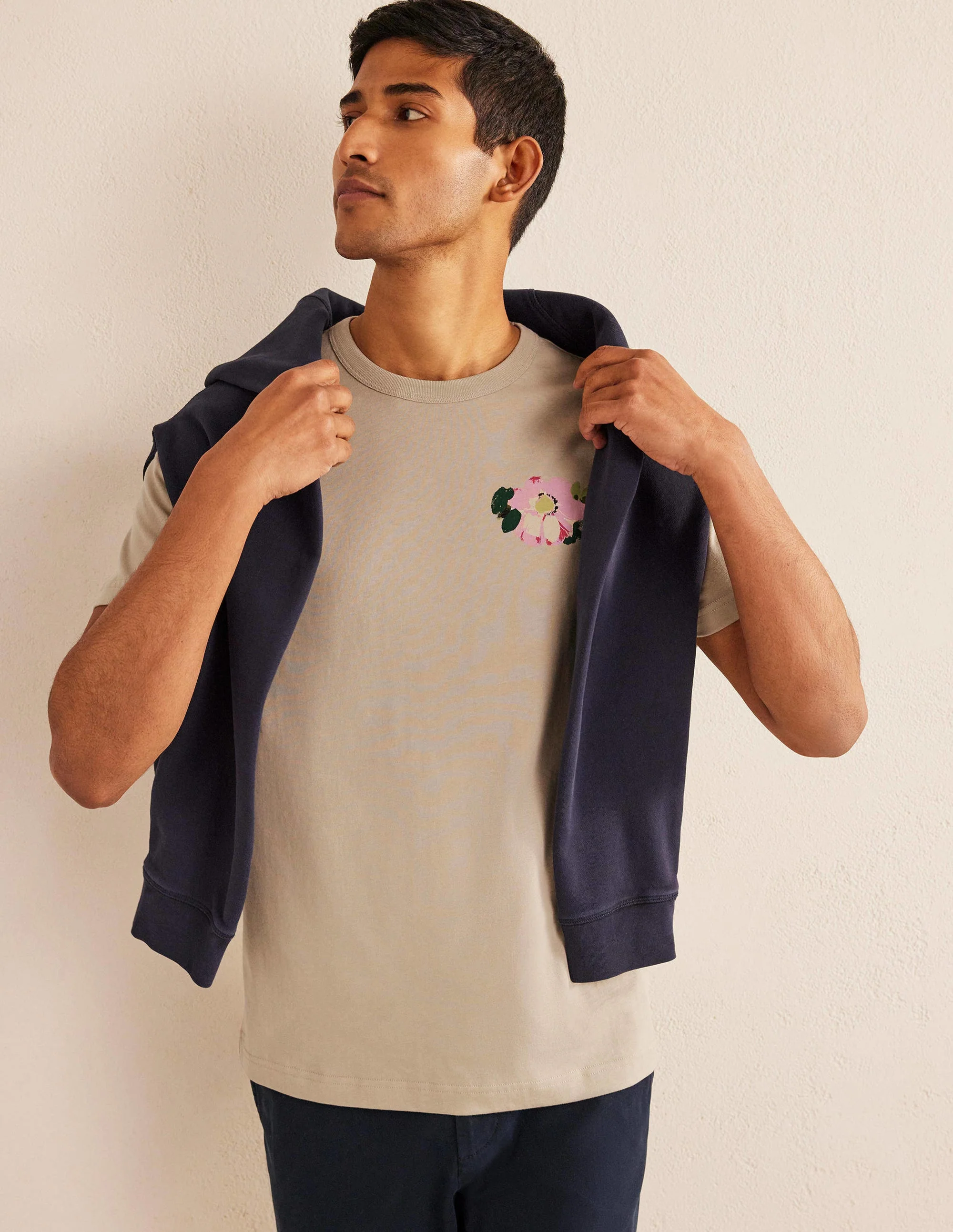 Graphic T-shirt-Stone Floral - Image 4