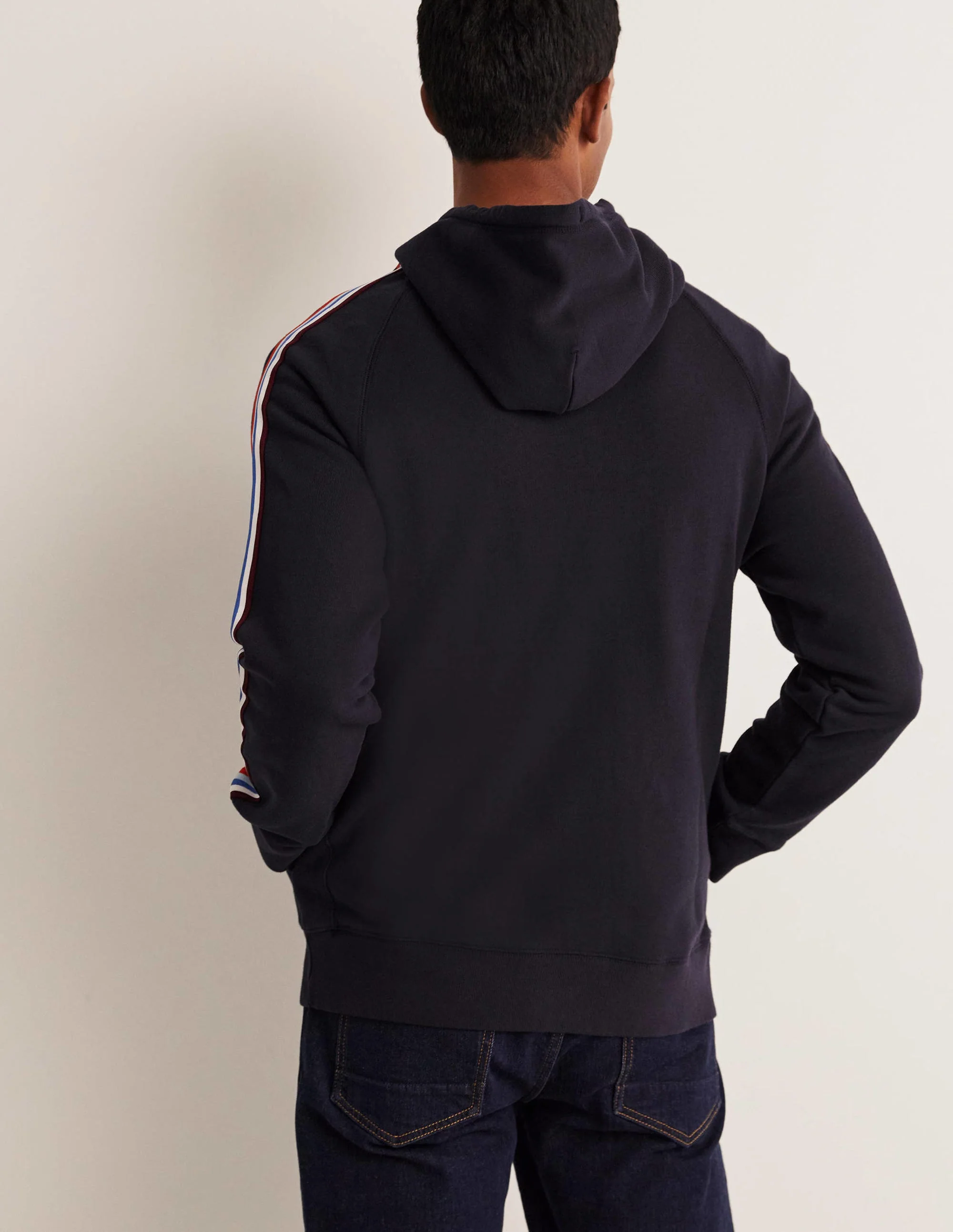 Irvine Hoodie-Navy - Image 3