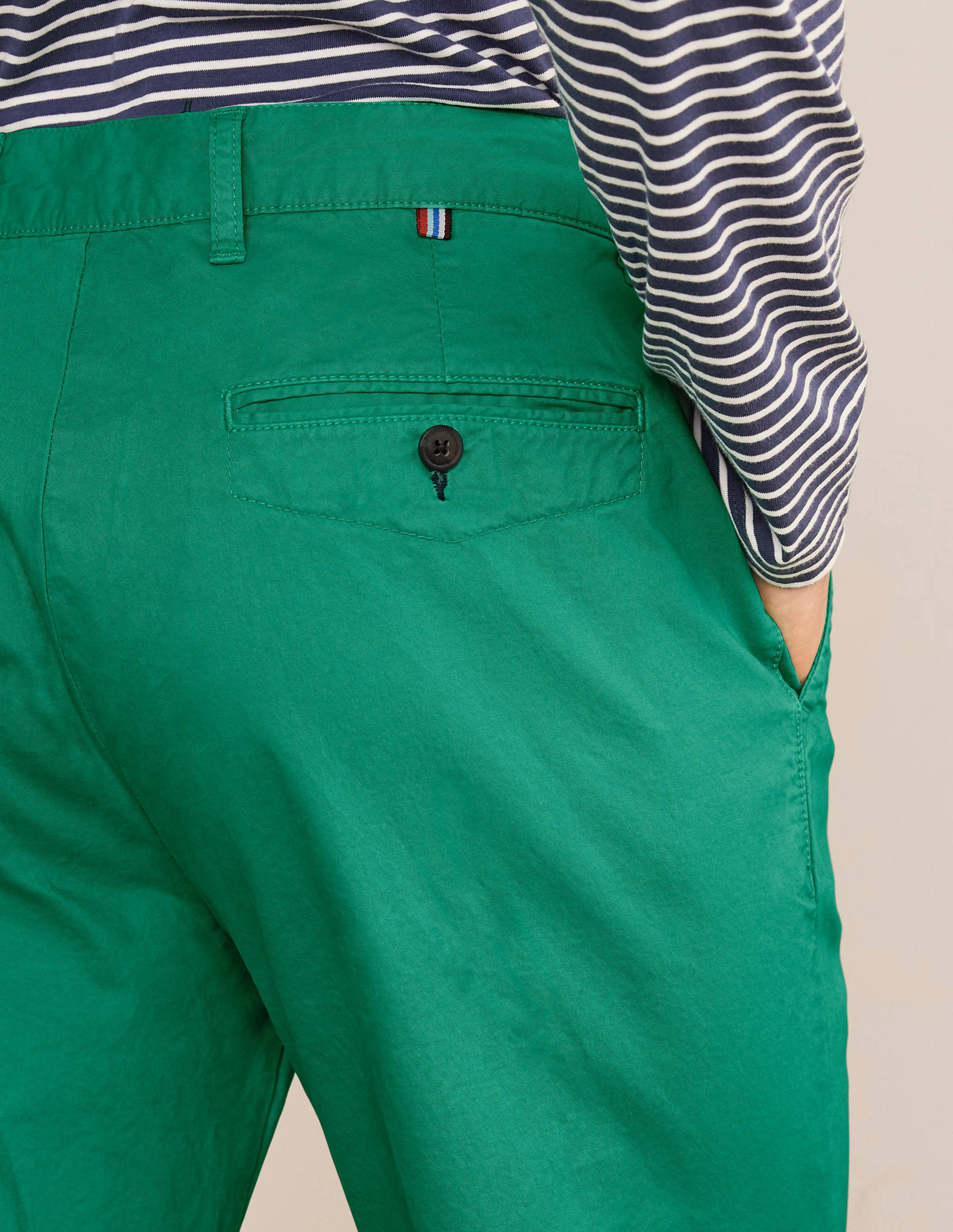 Lightweight Slim Chinos-Garden Green - Image 4