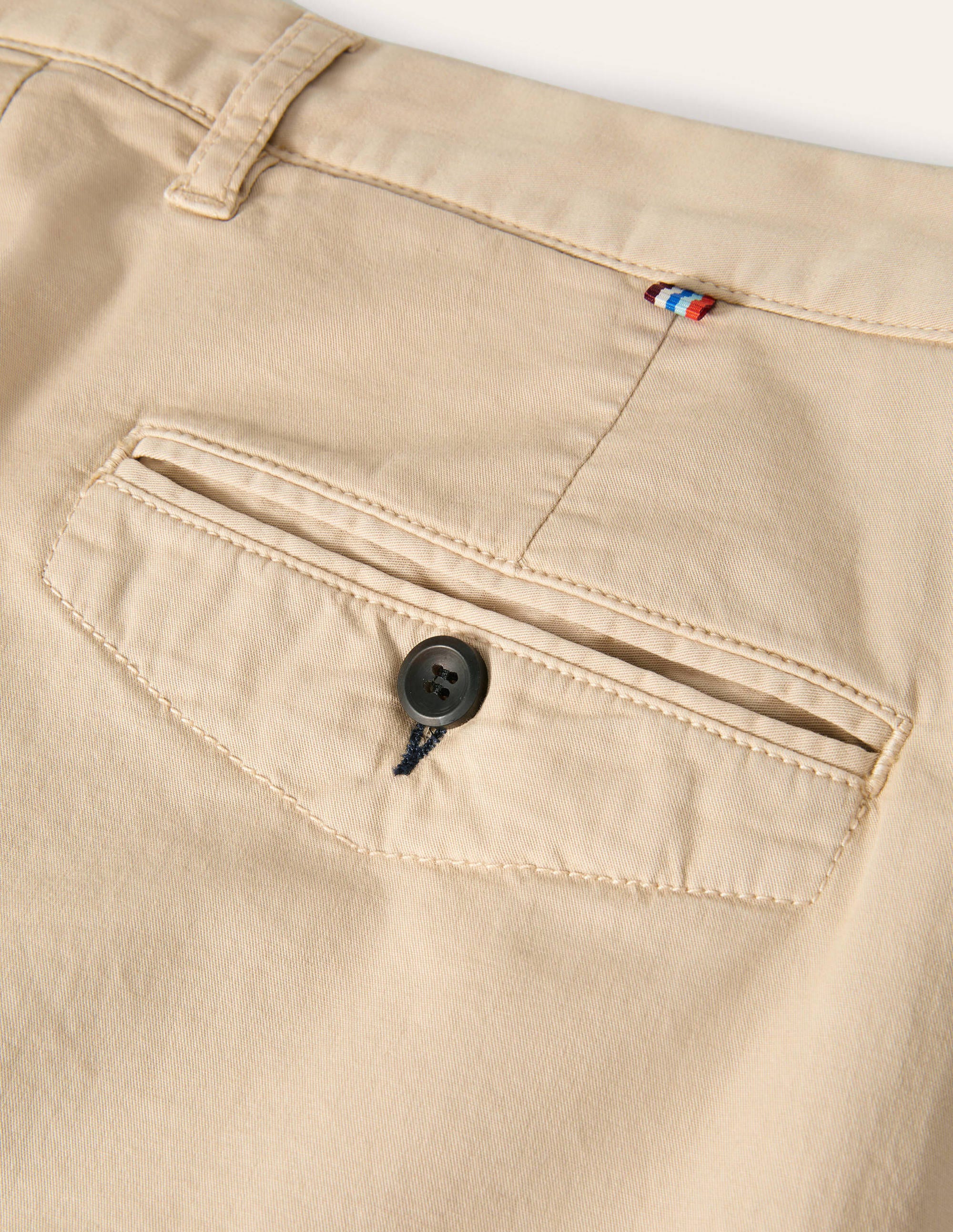 Lightweight Slim Chinos-Stone - Image 7