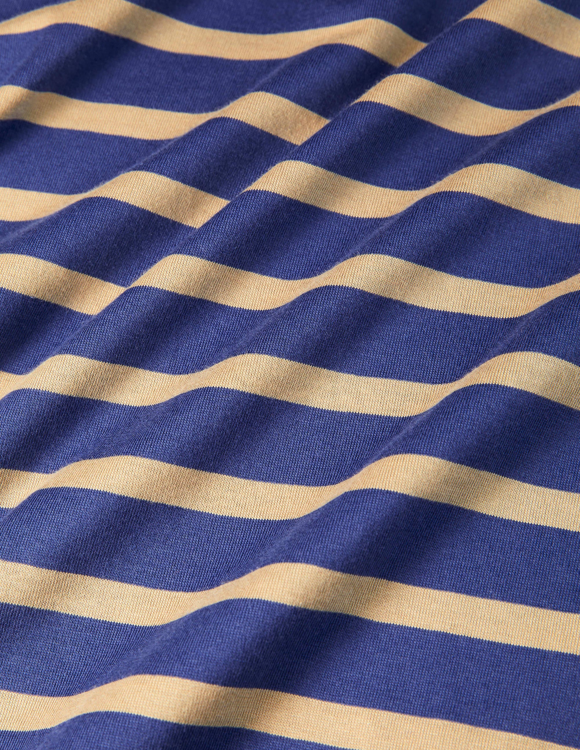 Long Sleeve Breton-Presidential/Malt Stripe - Image 6