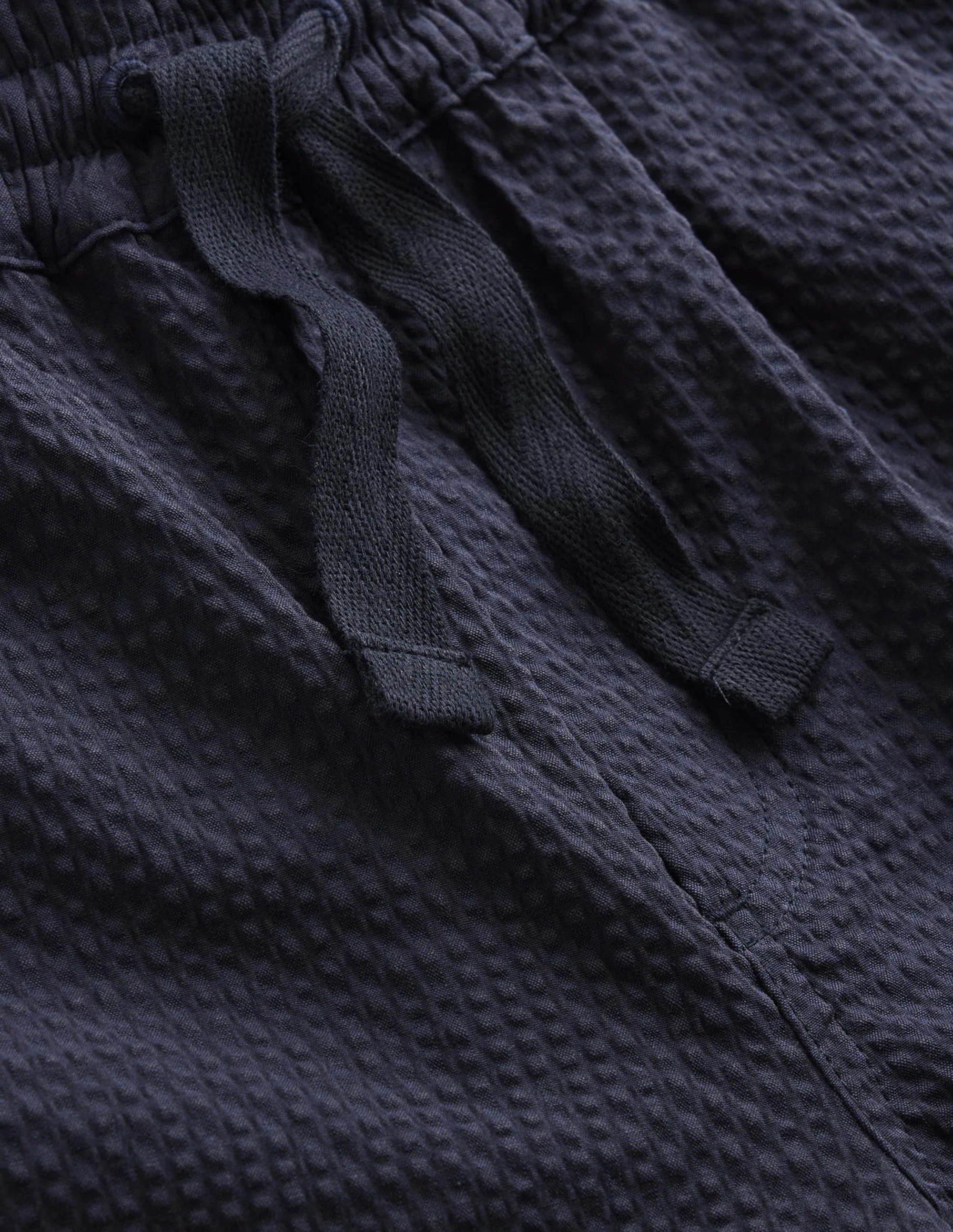 Patterned Shorts-Navy - Image 6