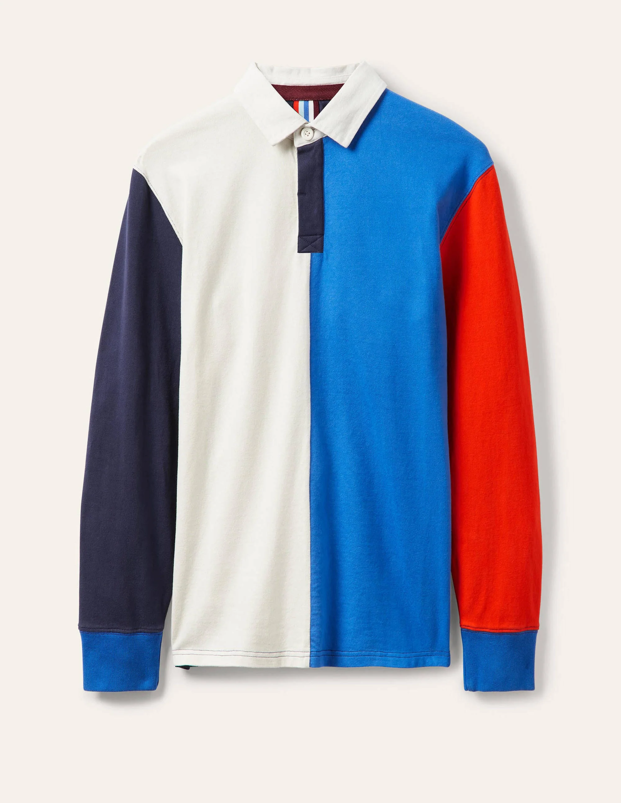 Rugby Shirt-Multi Colourblock - Image 5