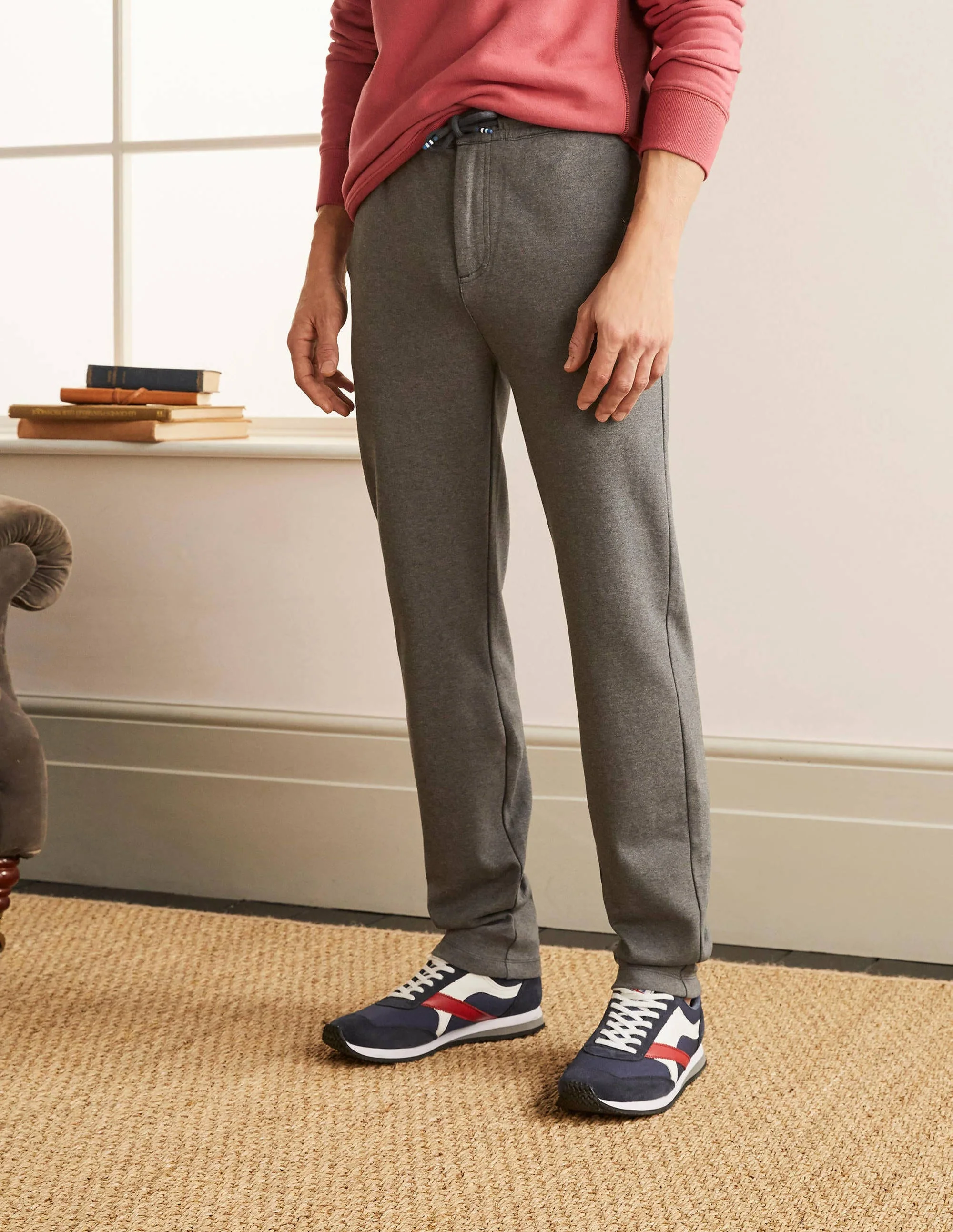 Rye Joggers-Charcoal Marl - Image 2