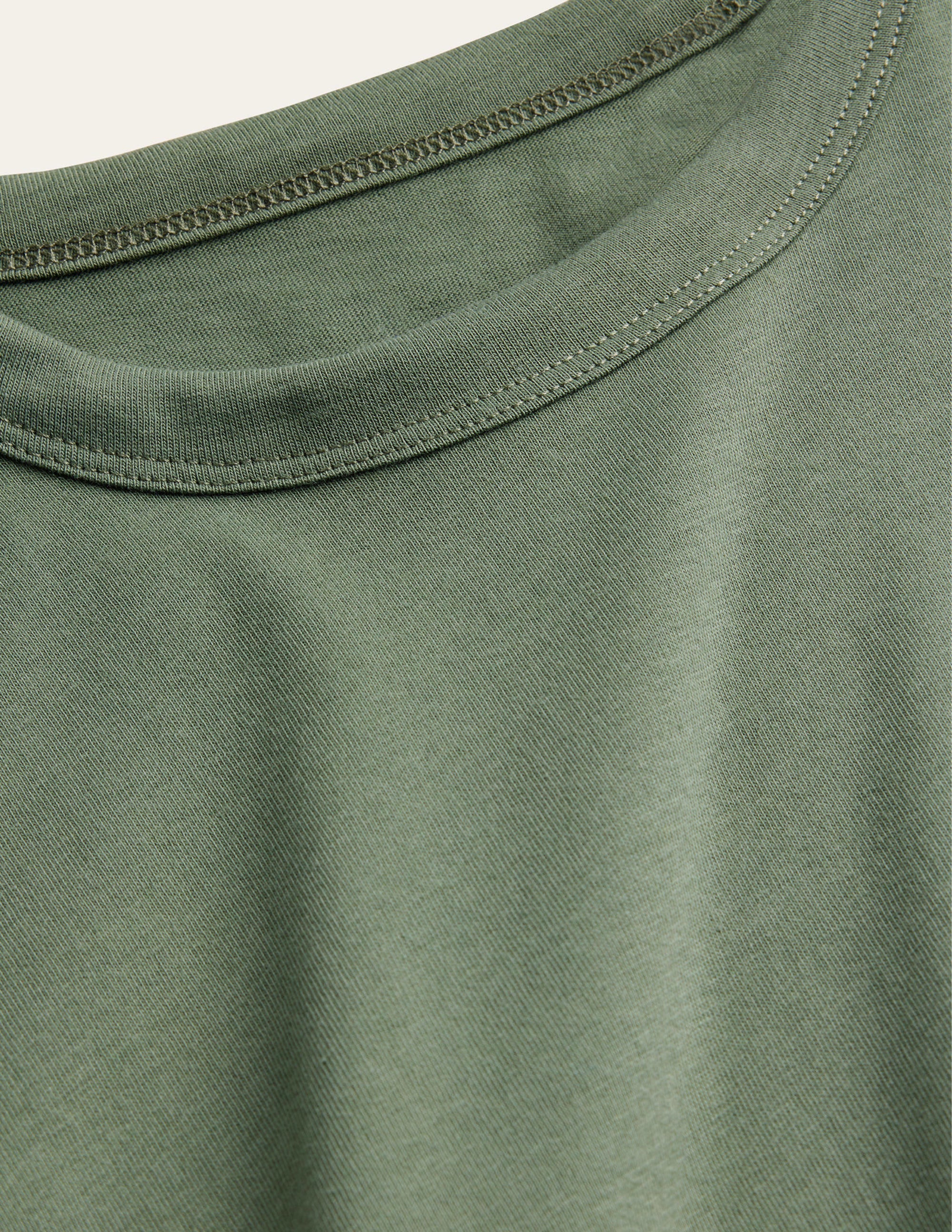 Slim Fit Classic T-Shirt-Alligator Green - Image 6