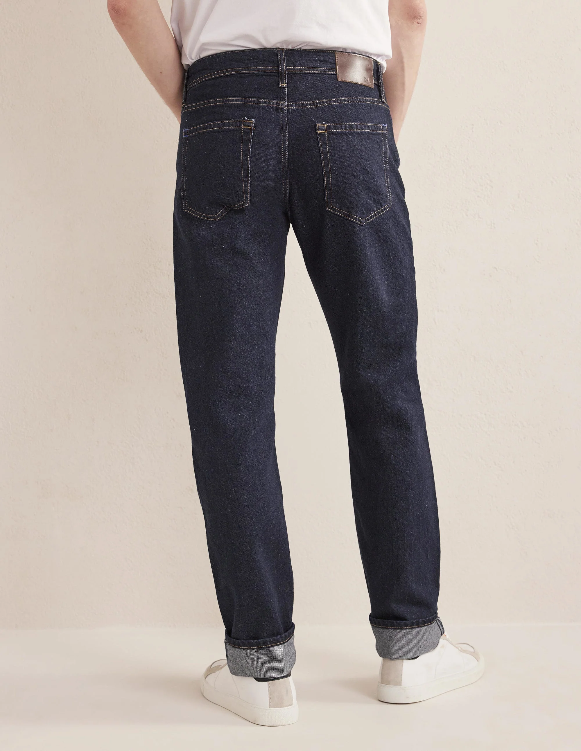 Straight Fit Jean-Dark Rinse - Image 3