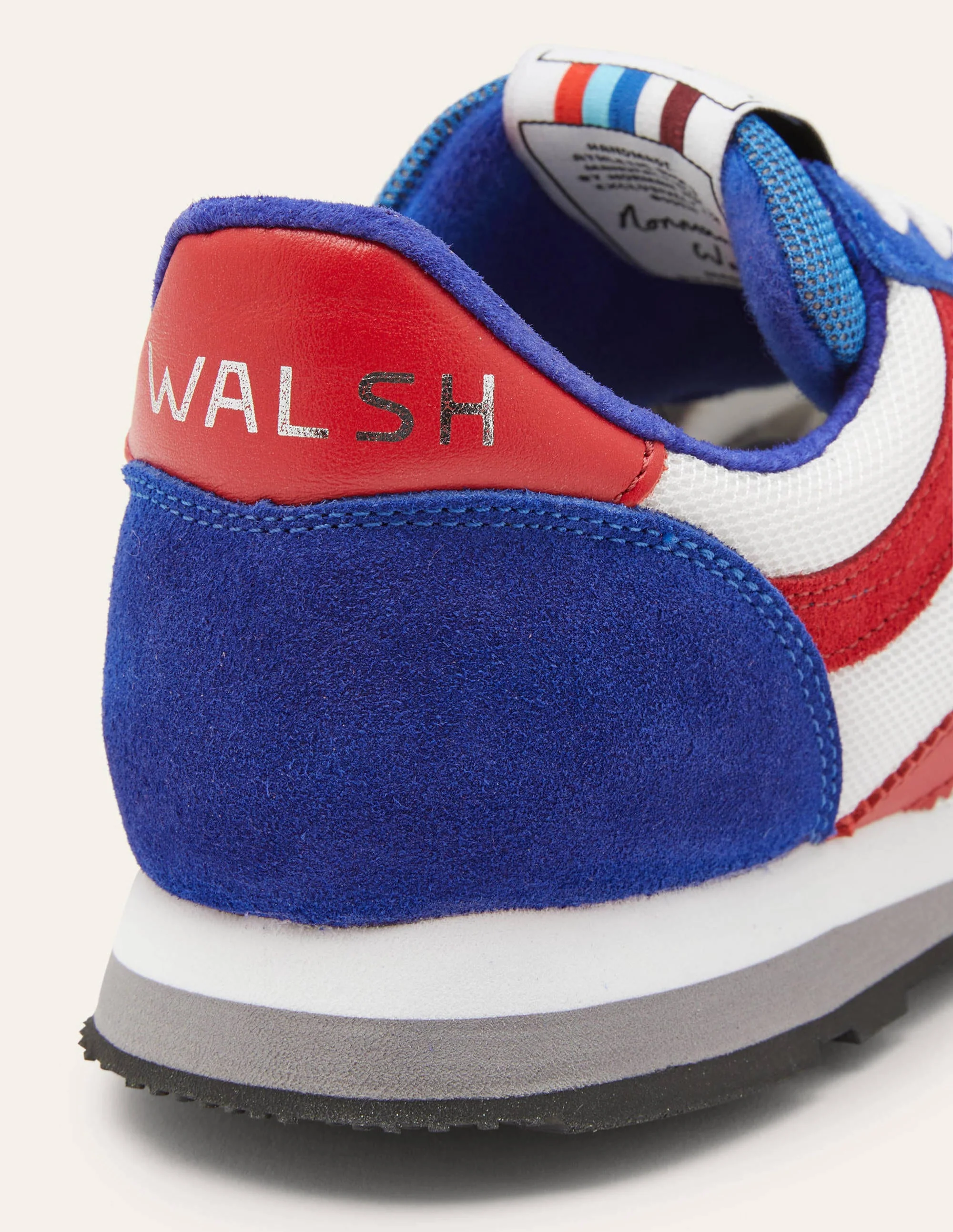 Walsh Tornado Sneakers-Red/White/Blue - Image 3