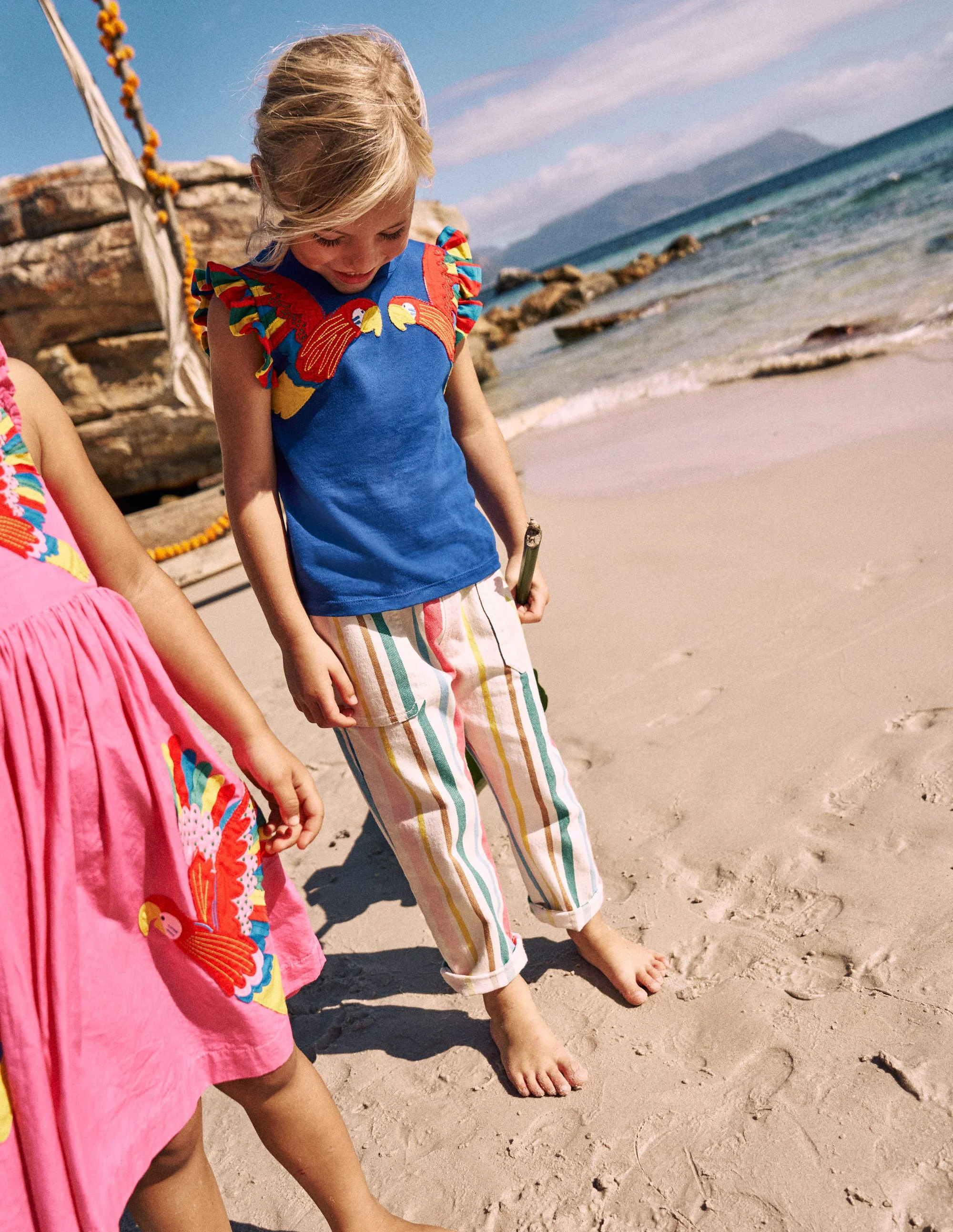 Pull-On Pants-Rainbow Stripe - Image 4