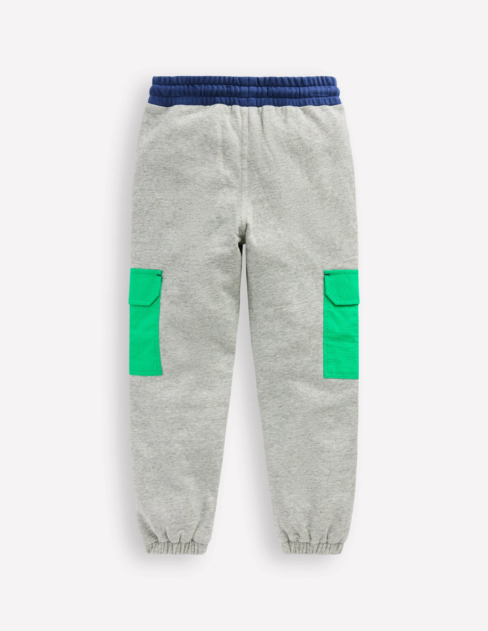 Ripstop Cargo Joggers-Grey Marl - Image 2