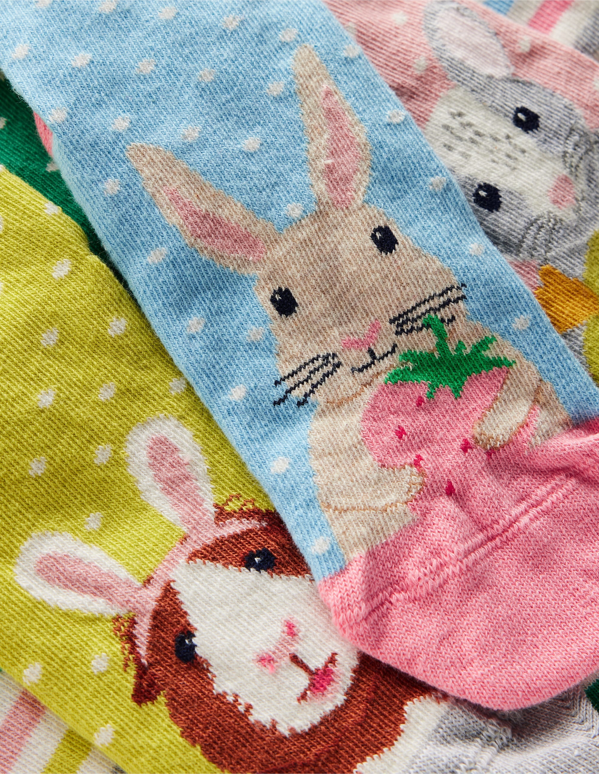 Socks 7 Pack-Easter Animals - Image 2