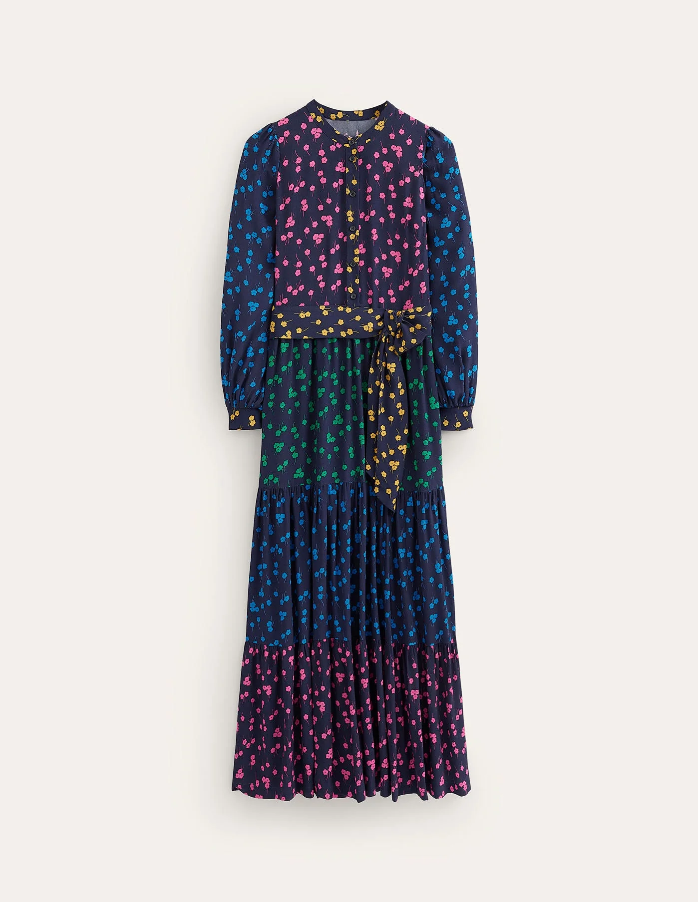 Alba Viscose Maxi Dress-Fruit Dove, Fall Spring - Image 8
