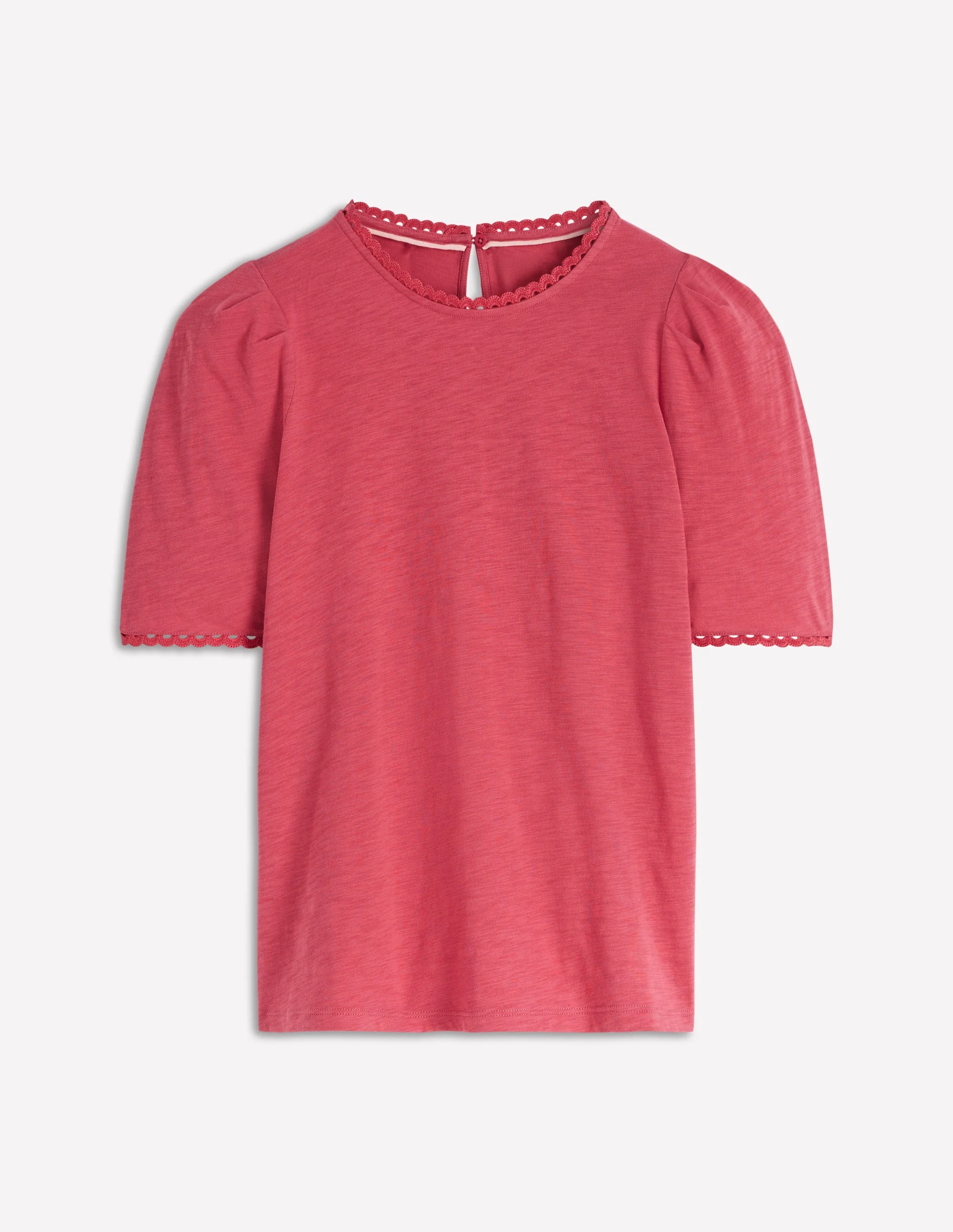 Ali Trim T-shirt-Hollyberry - Image 5
