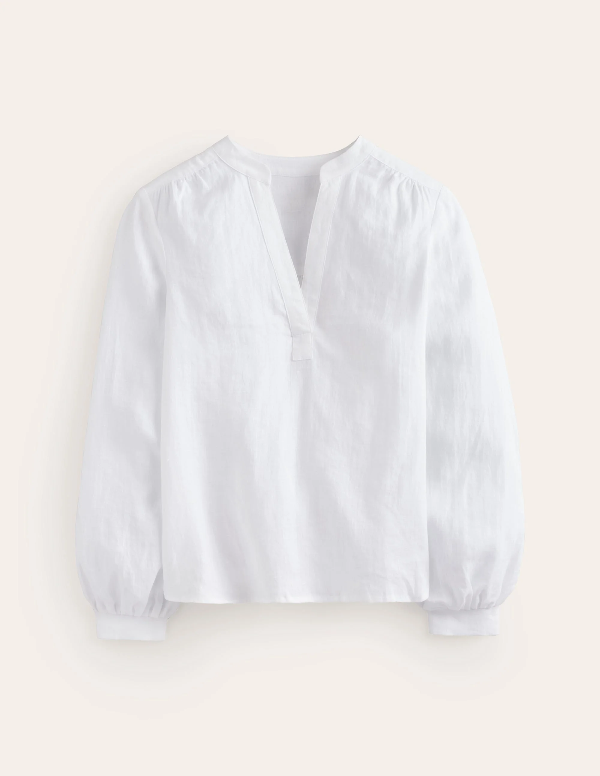 Alice Linen Top-White - Image 5