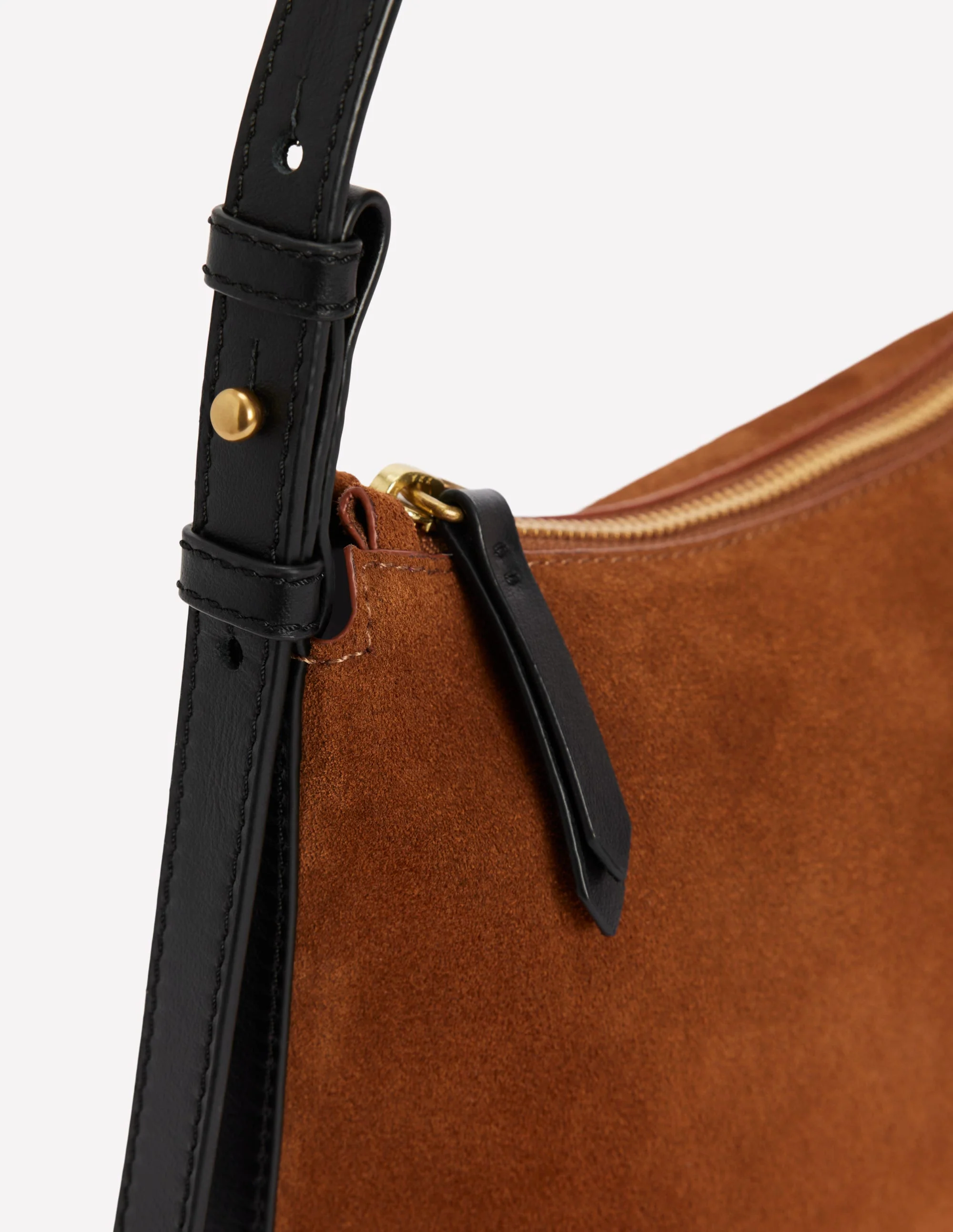 Allegra Slouchy Small Bag-Tan - Image 4
