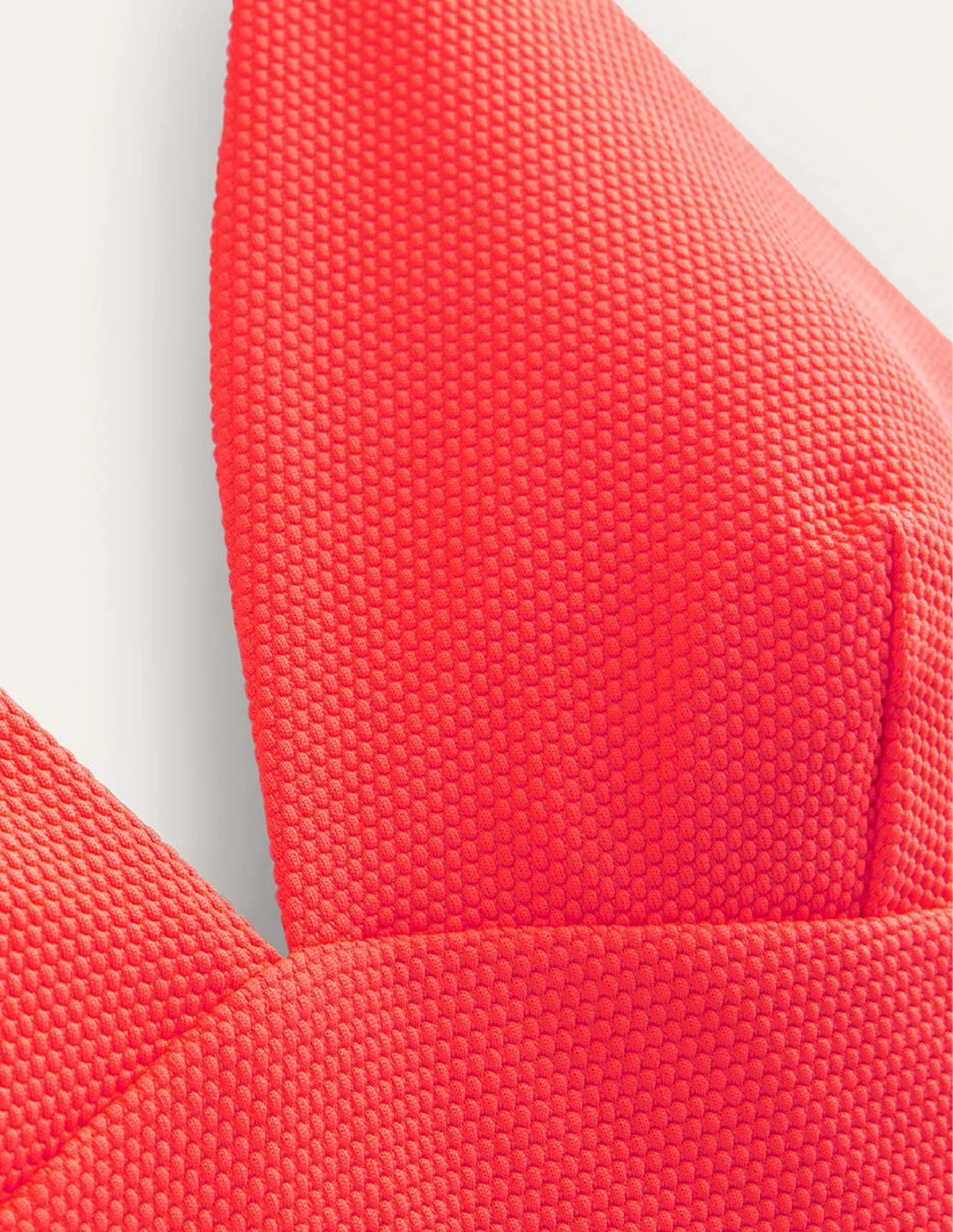 Arezzo V-neck Panel Swimsuit-Coral Texture - Image 7