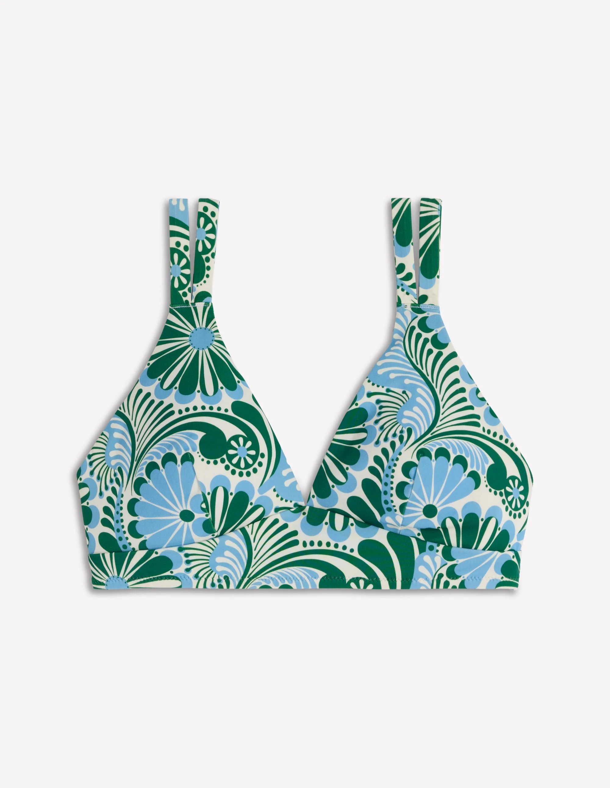 Arles Bikini Top-Air Blue, Euphoric Gardens - Image 7