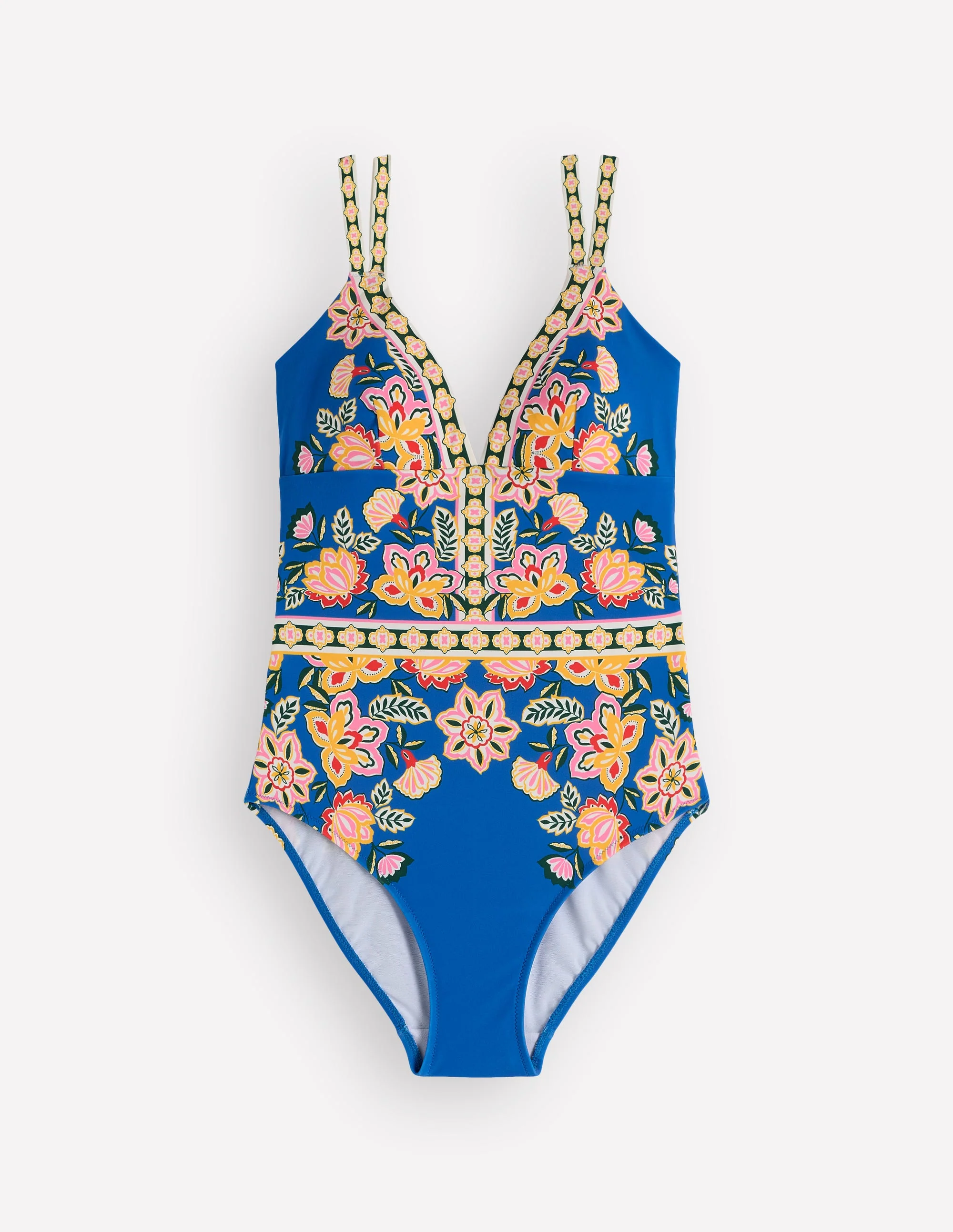 Arles Swimsuit-Blue, Blossom Elegance - Image 5