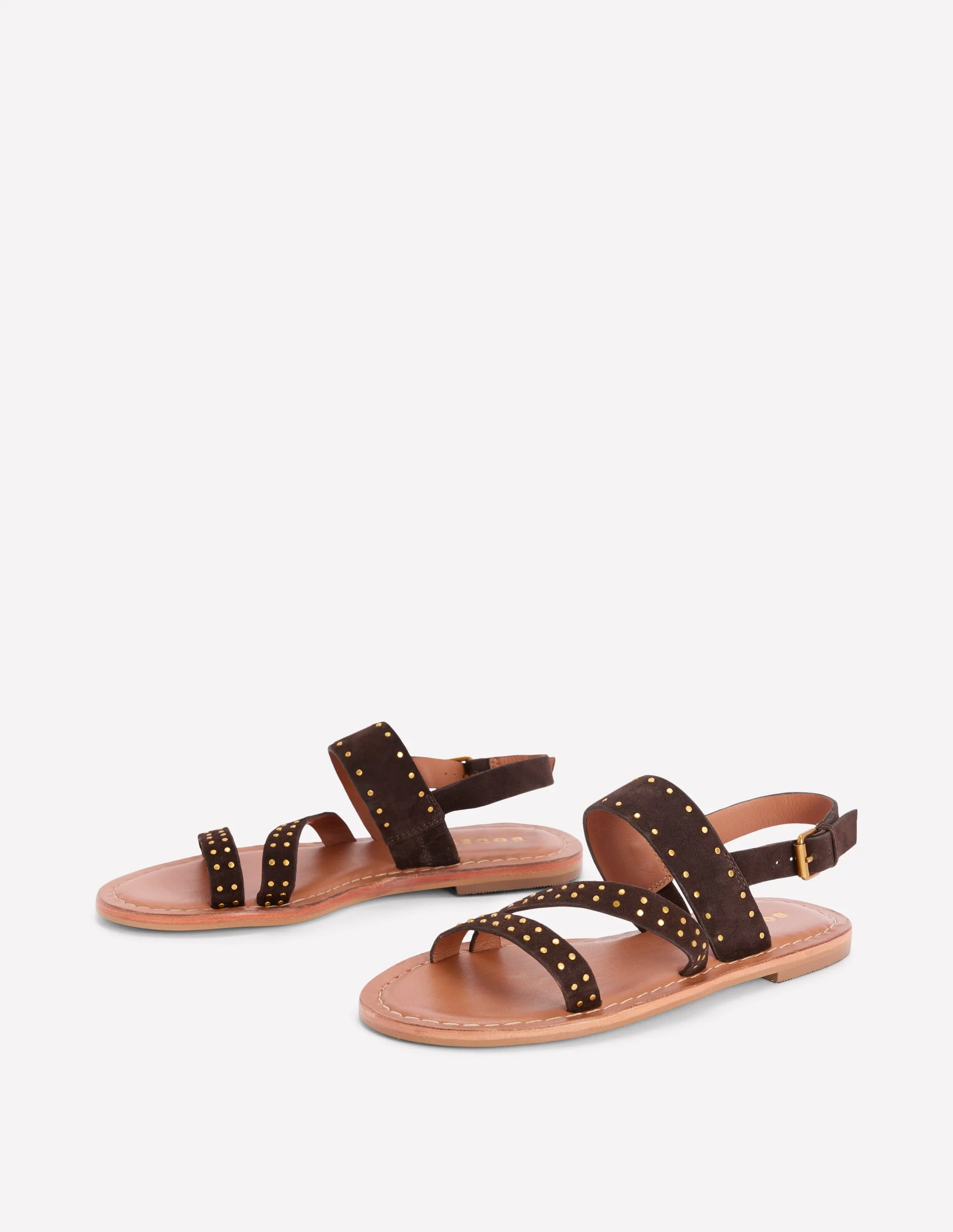 Asymmetric Sandal-Bitter Chocolate - Image 3