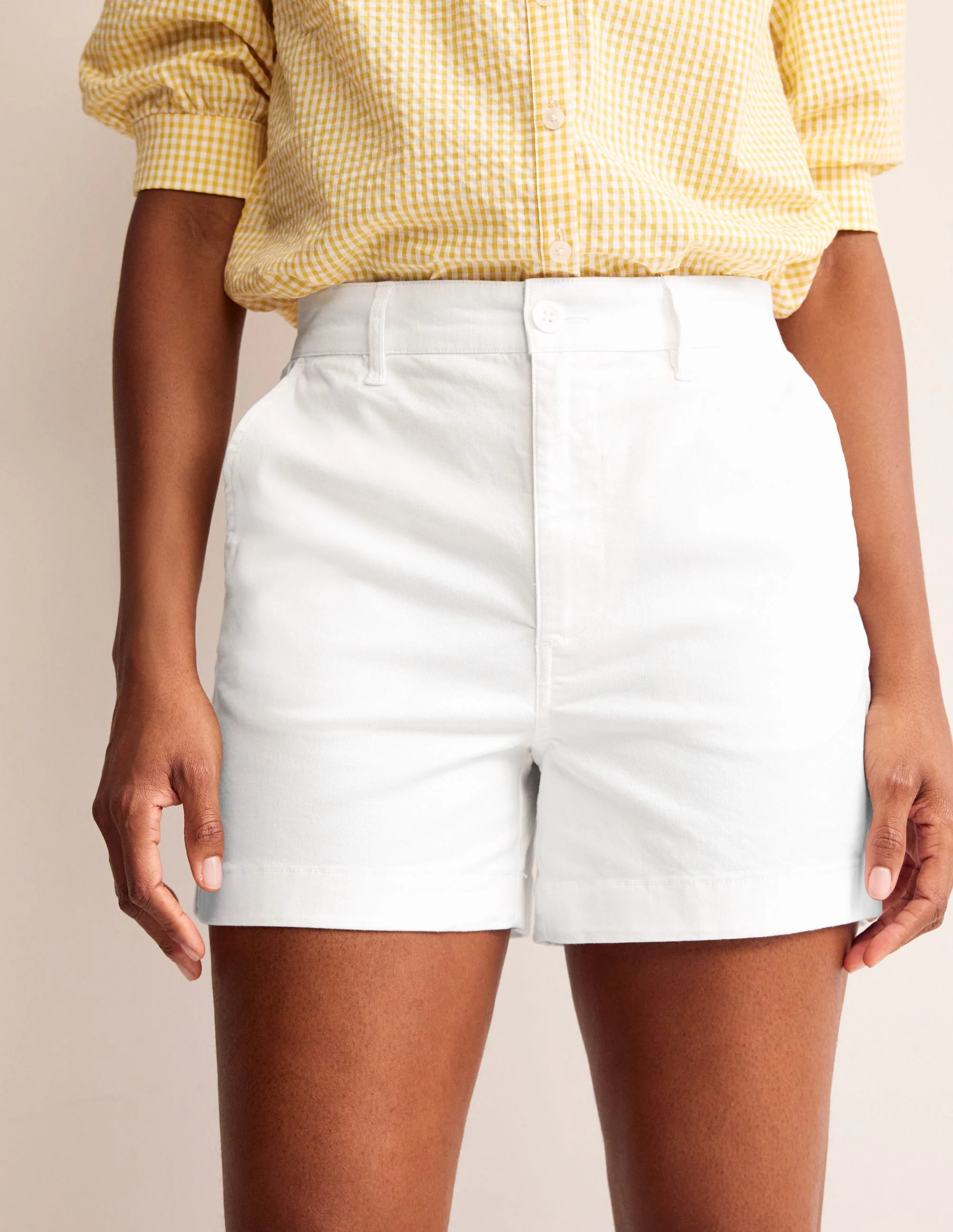 Barnsbury Chino Shorts-White - Image 4