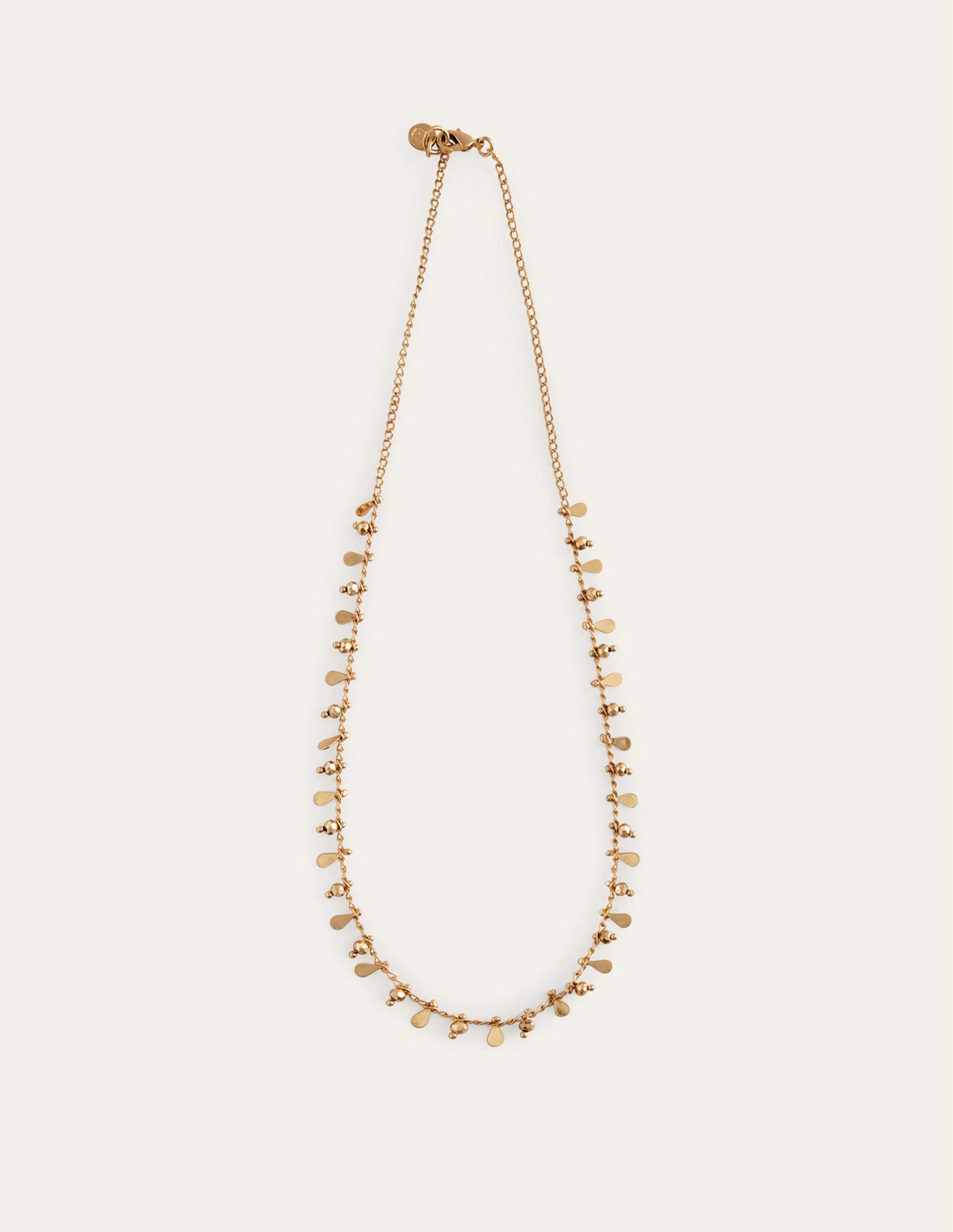 Beaded Necklace-Gold - Image 2