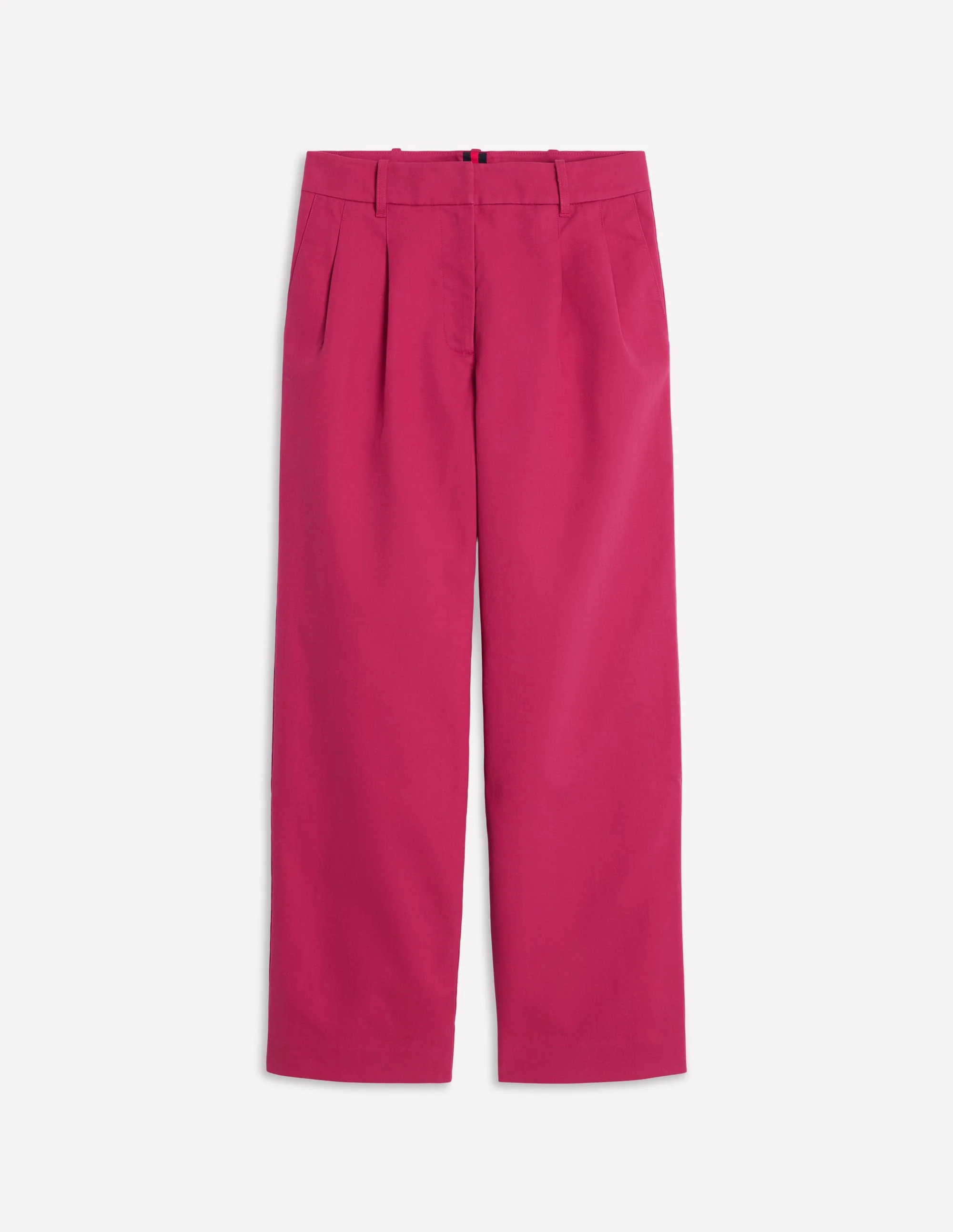 Bloomsbury Cotton Pants-Bright Cherry - Image 6