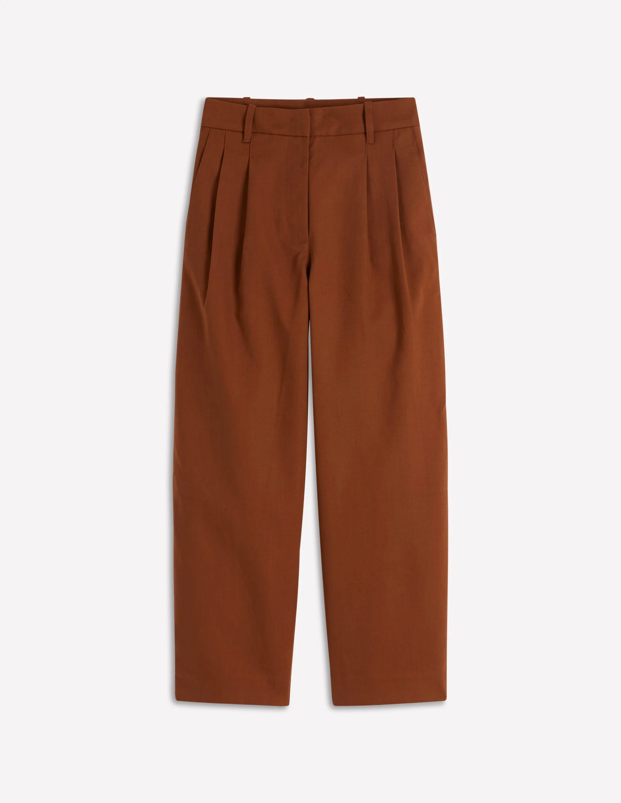 Bloomsbury Cotton Pants-Russet - Image 6