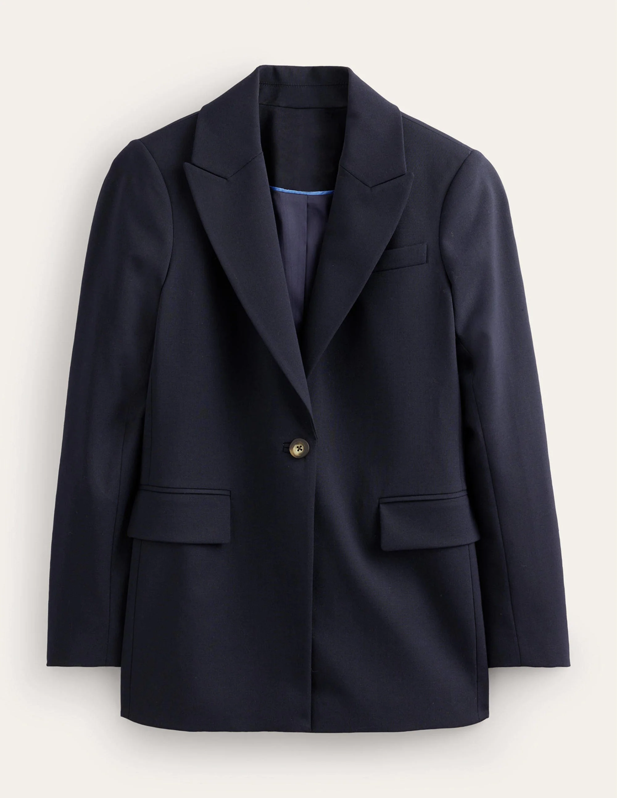 Bloomsbury Wool Blazer-Navy - Image 6
