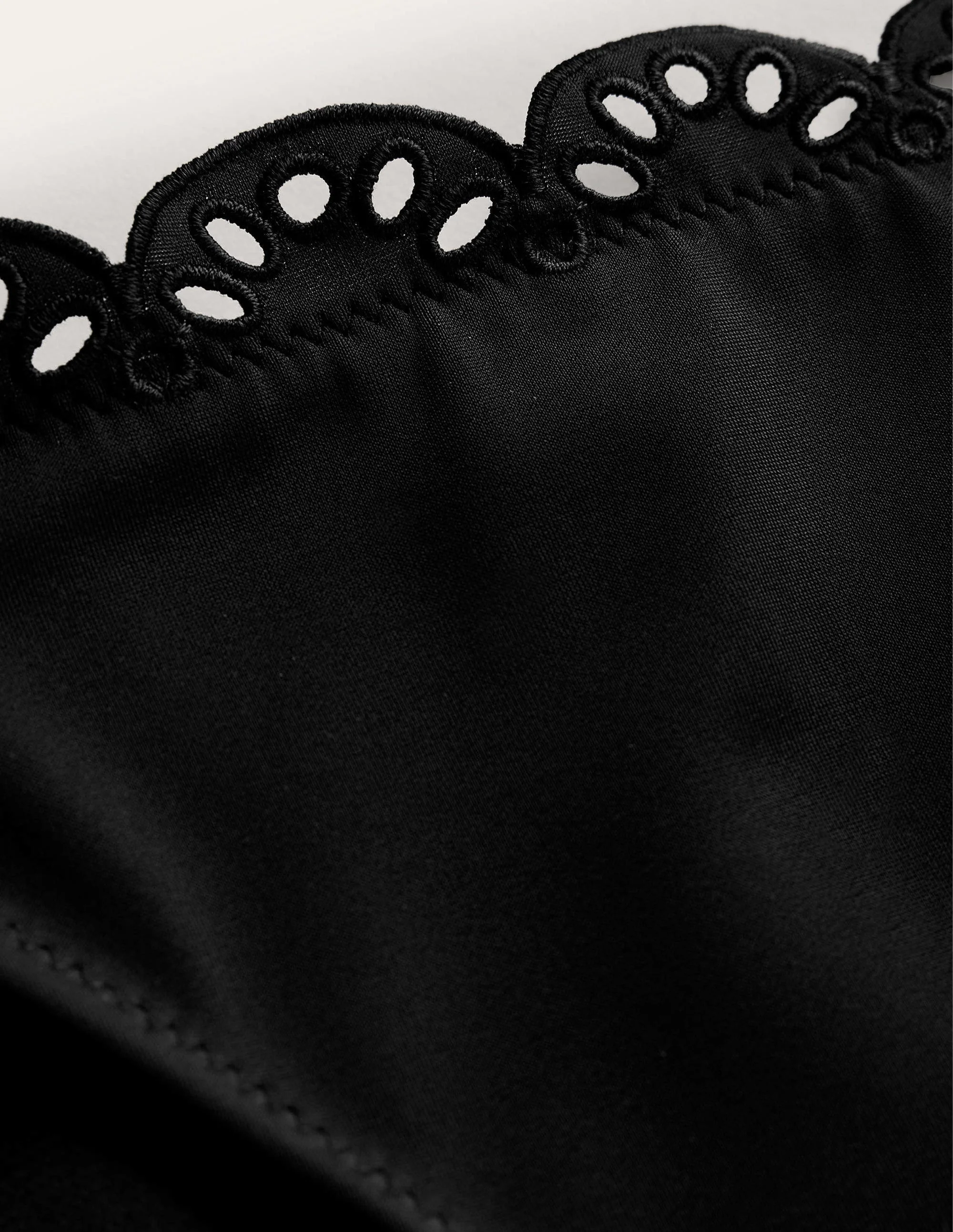 Broderie Bikini Bottoms-Black - Image 6