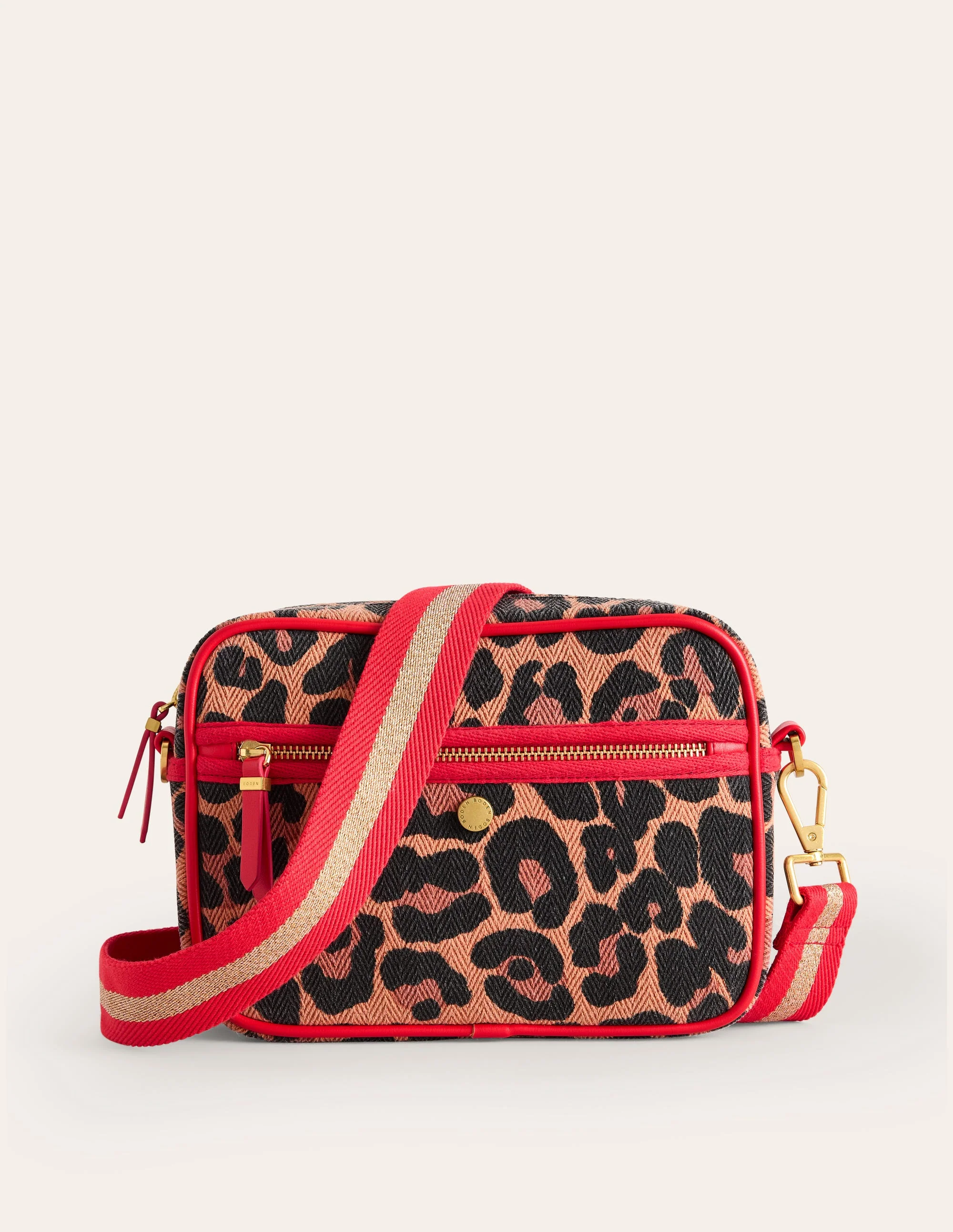Canvas Cross-body Bag-Animal - Image 2