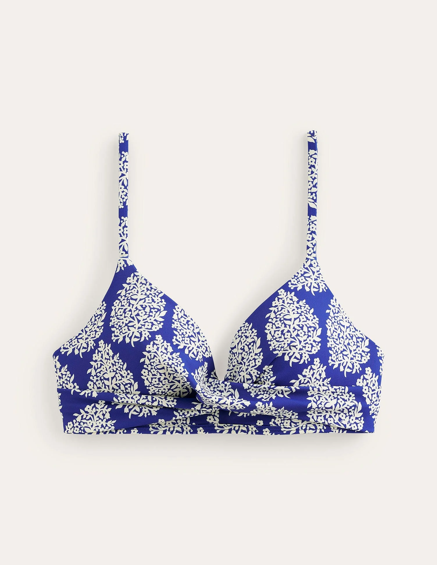 Capri Cup-size Bikini Top-Surf The Web, Floret Paisley - Image 5