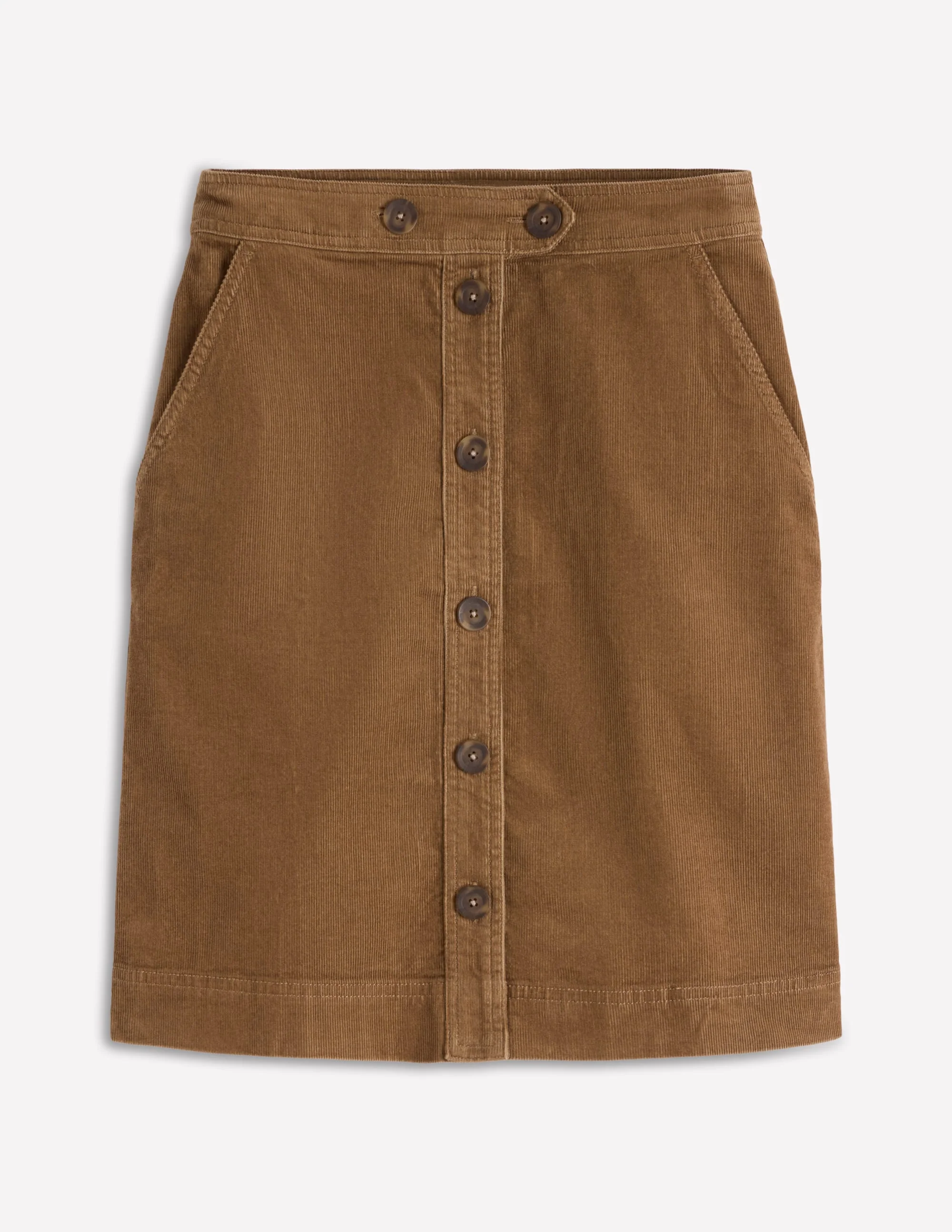 Cecelia Cord Skirt-Latte - Image 5