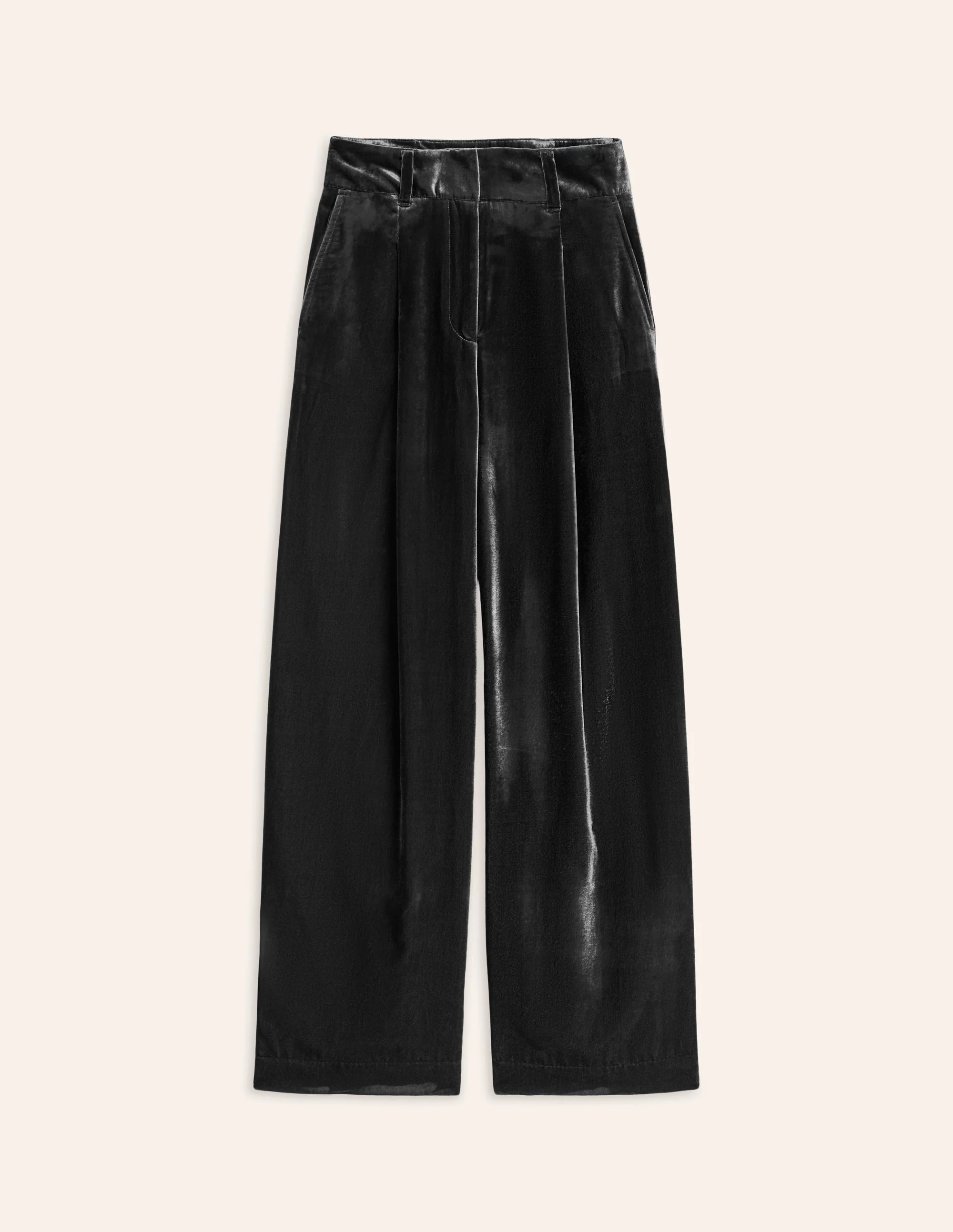 Chiswick Velvet Pants-Black - Image 6