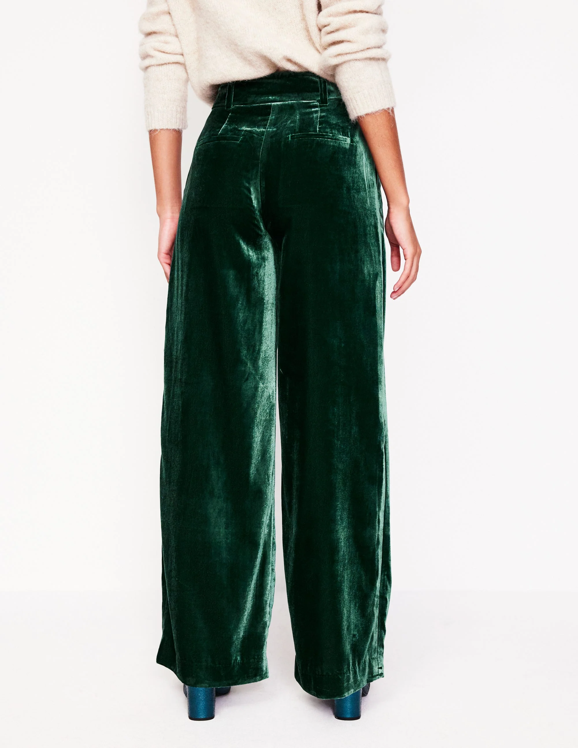 Chiswick Velvet Pants-Glade - Image 3