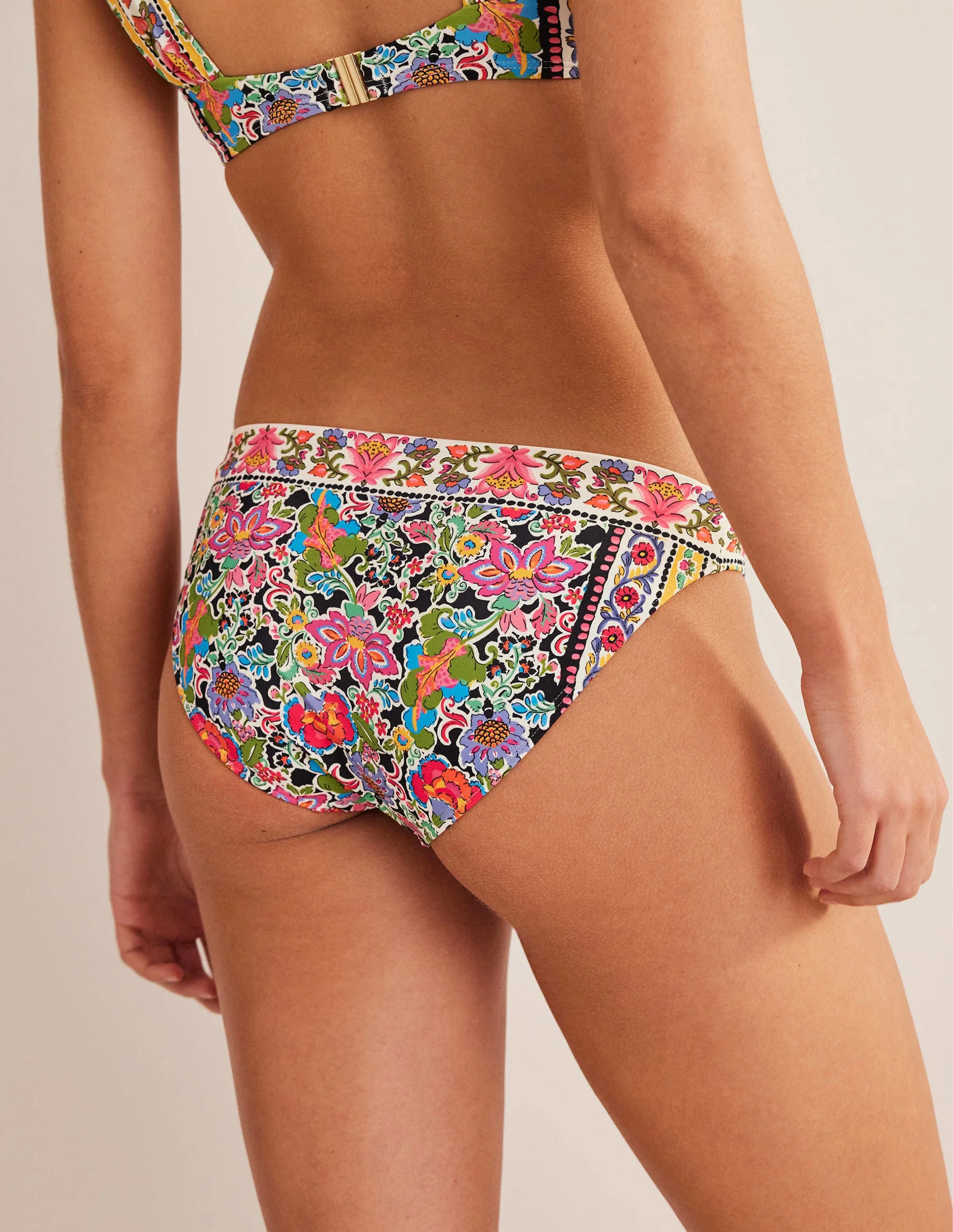 Classic Bikini Bottoms-Multi, Carnation Garden - Image 3