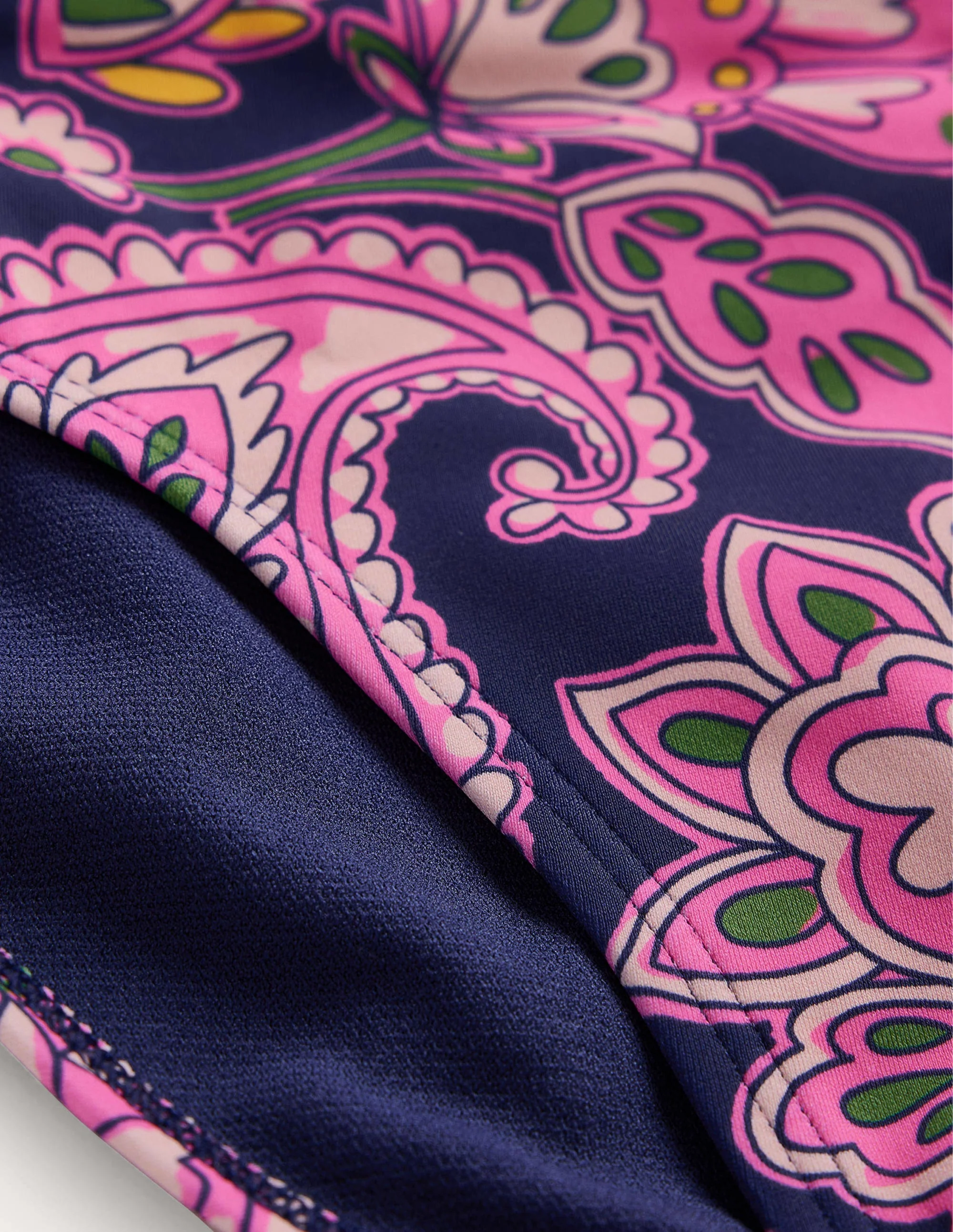 Classic Bikini Bottoms-Navy, Paisley Terrace - Image 6
